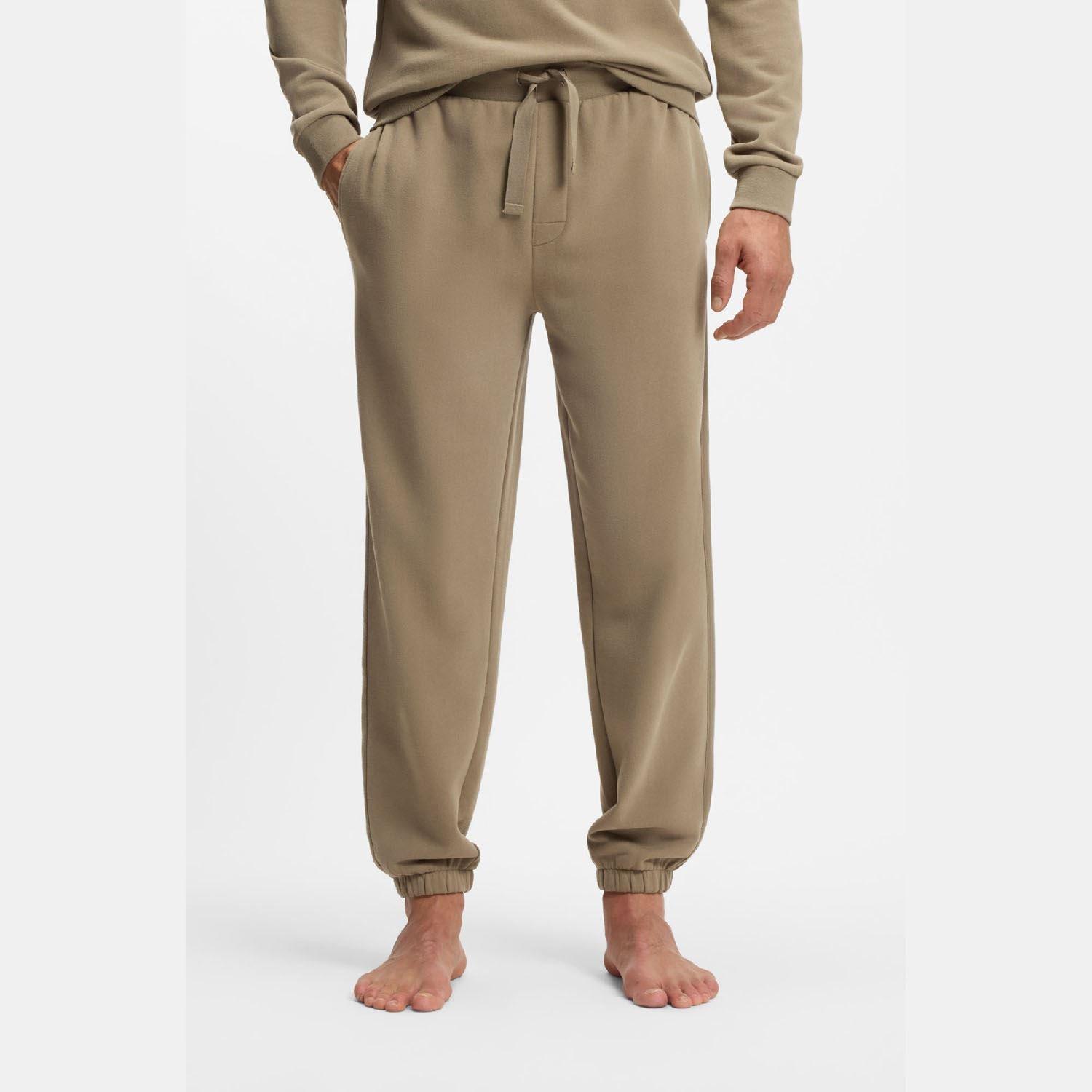 Brown - Boss - Chevron Lounge Tracksuit Bottoms - 2