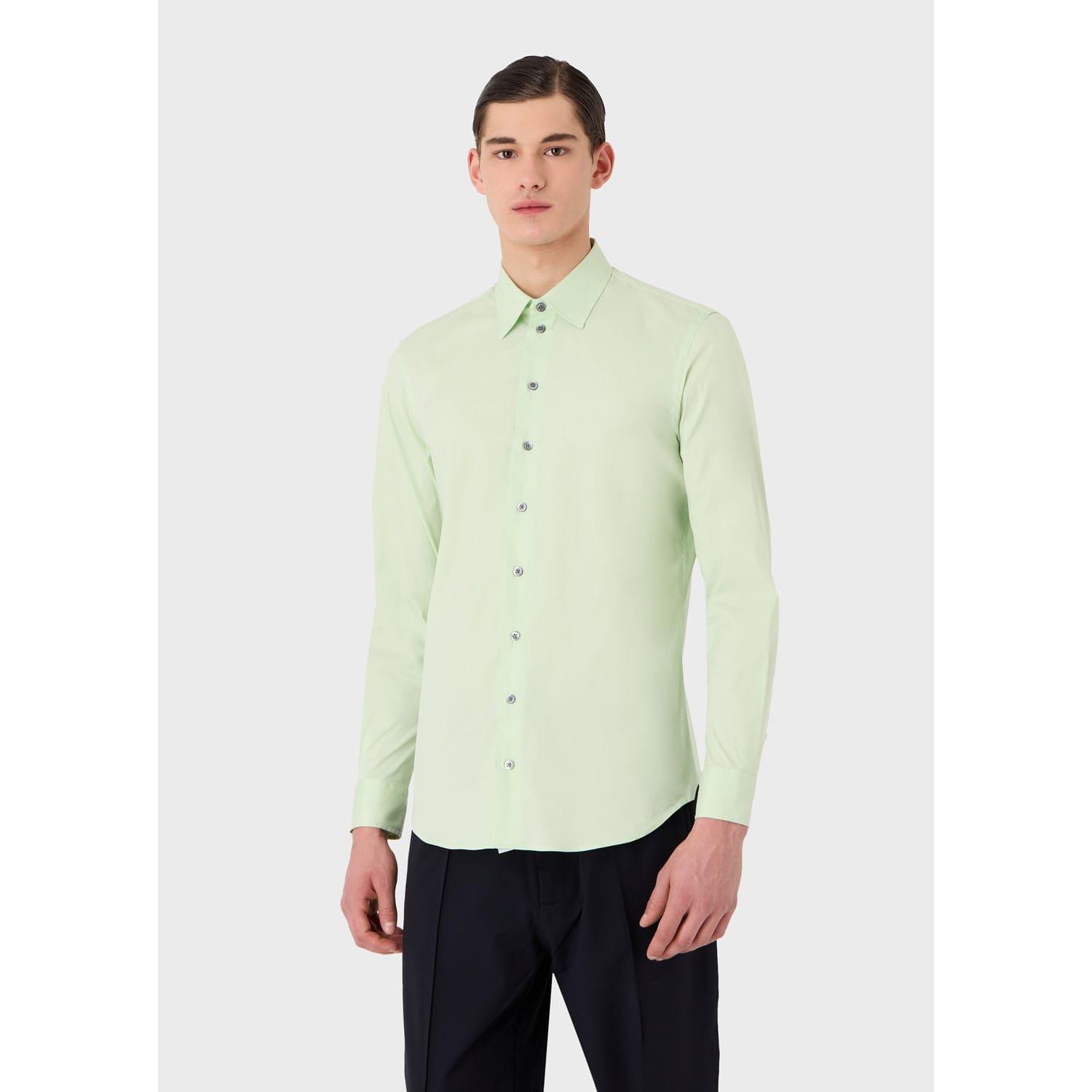 Green - Emporio Armani - Shirt - 1
