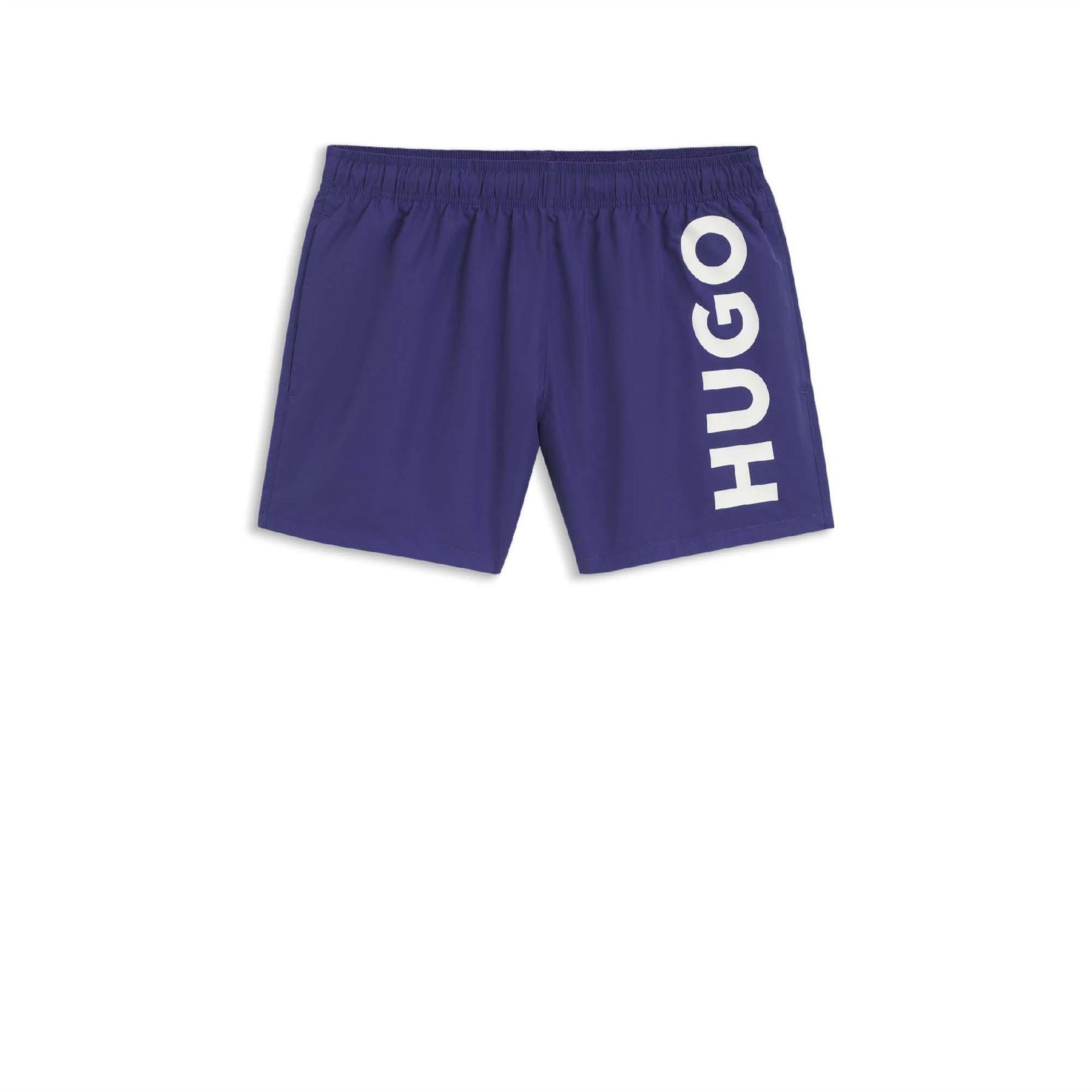 Hugo Men's Abas Swim Shorts - Blue - M