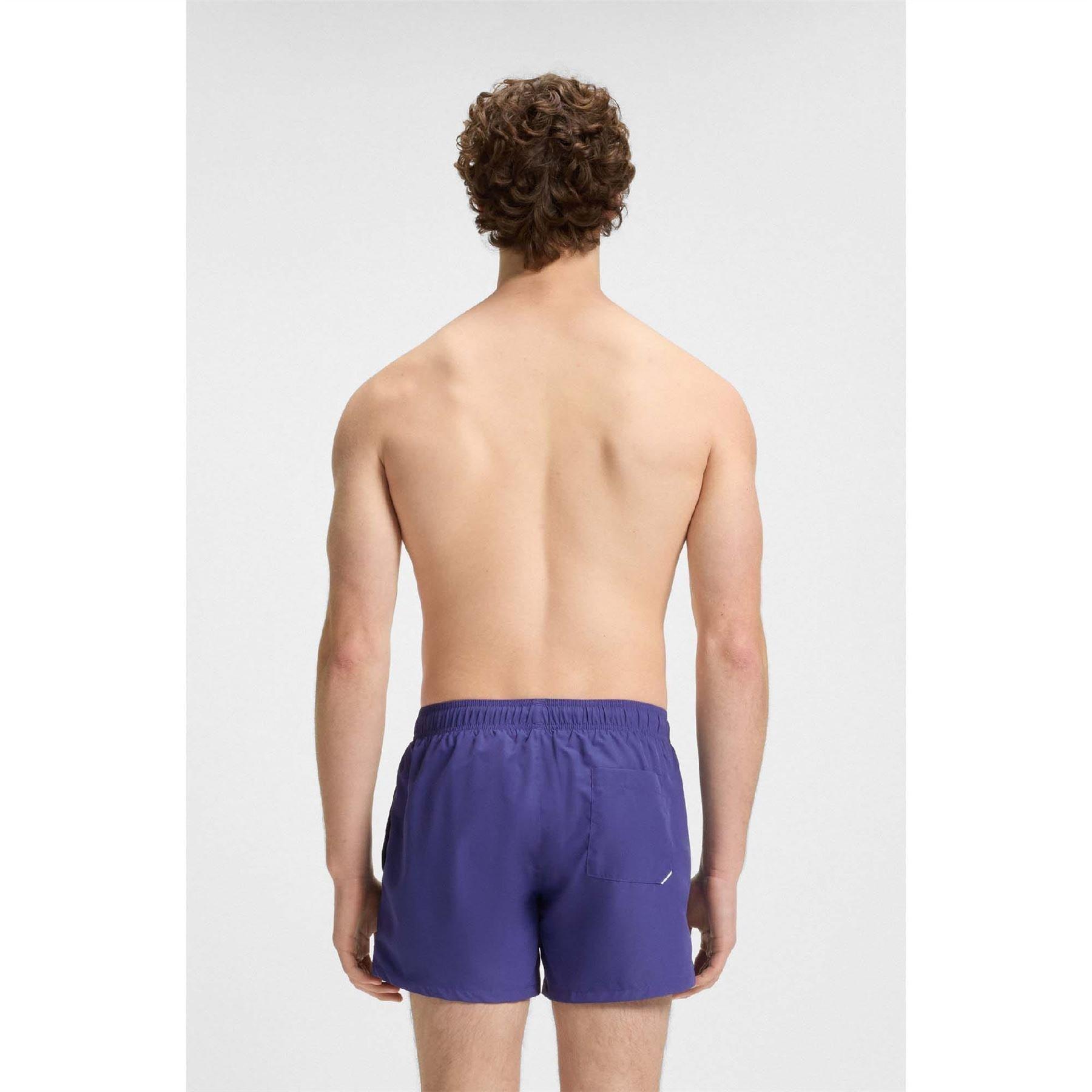 Blue - Hugo - Abas Swim Shorts - 4