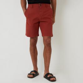 Threadbare Cotton Regular Fit Stretch Chino Shorts