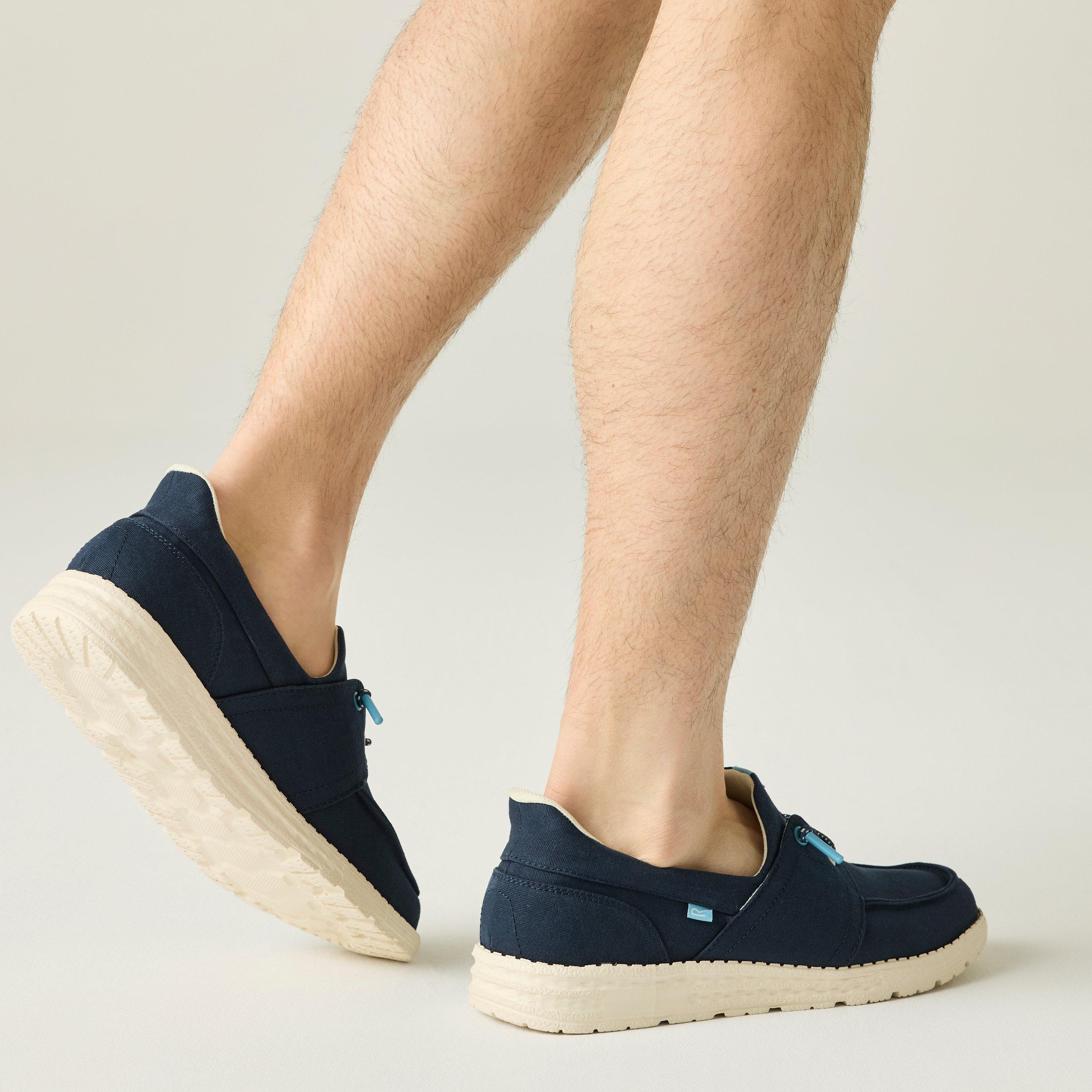 Mnltdnm(Nvy) - Regatta - Mens Penzance Breathable Lifestyle Shoes - 4