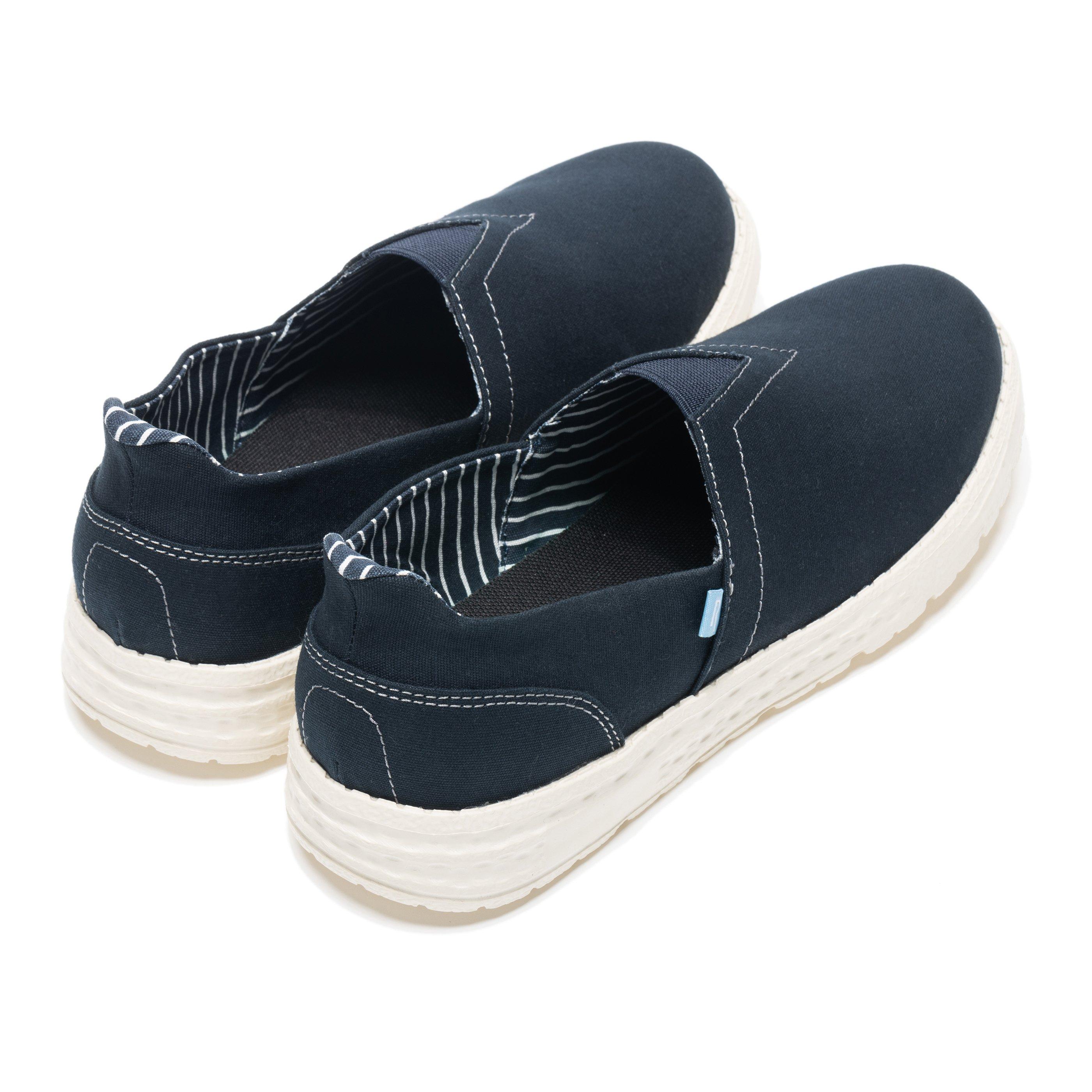 Navy/Nvystrp - Regatta - Womens Salcombe Breathable Lifestyle Shoes - 4