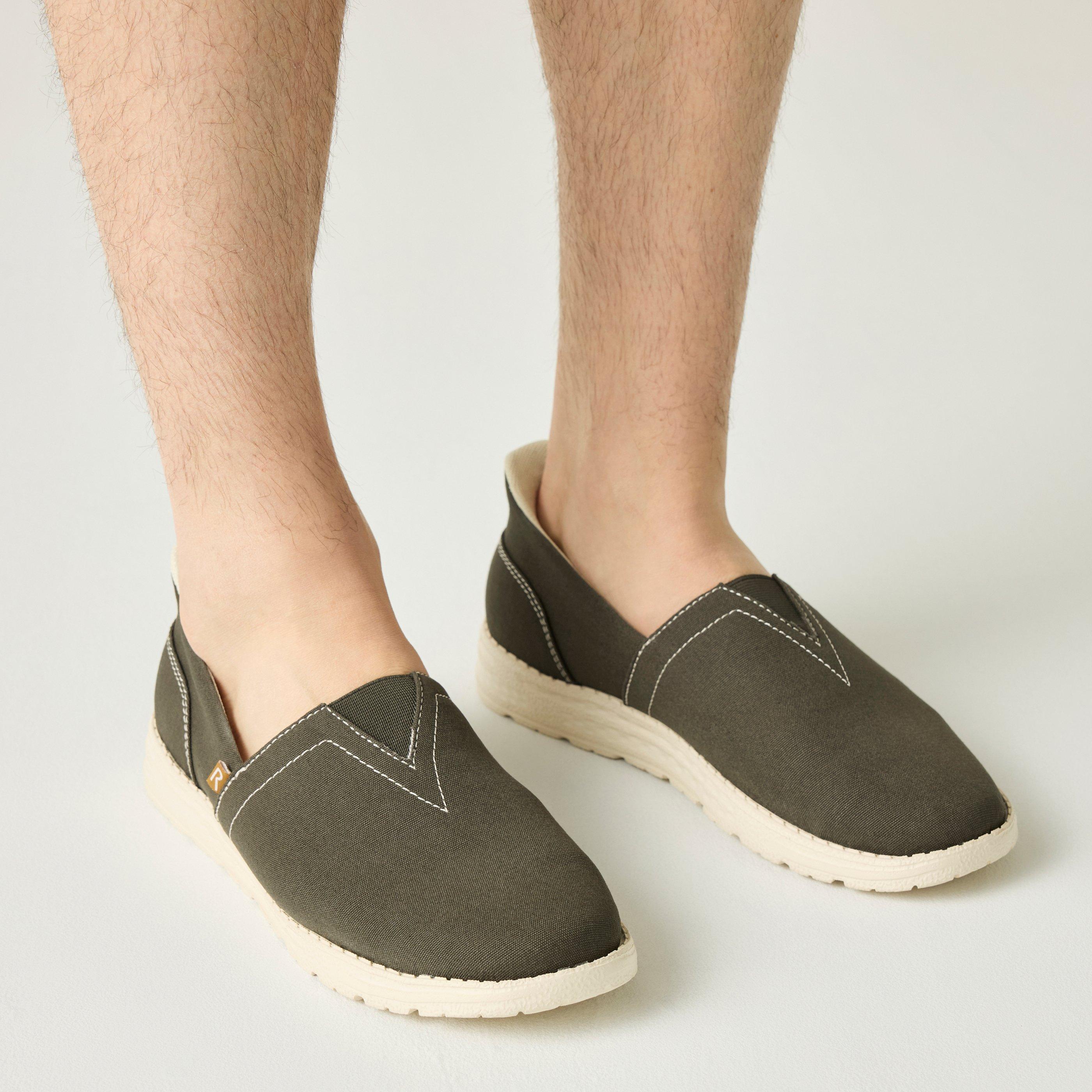 Dark Khaki - Regatta - Mens Salcombe Breathable Lifestyle Shoes - 3