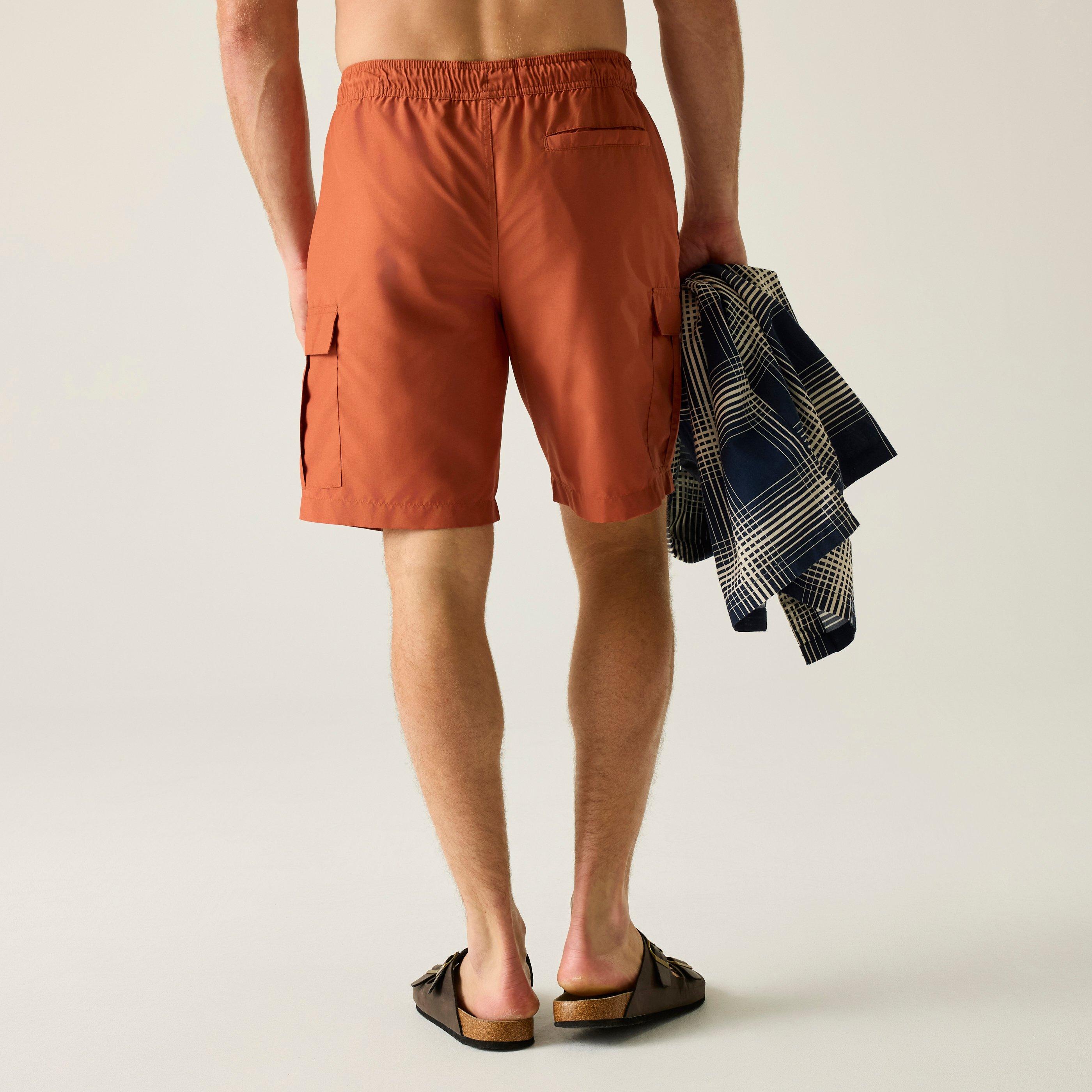 Brick - Regatta - Mens Blanmont Quick-Drying Swim Shorts - 2