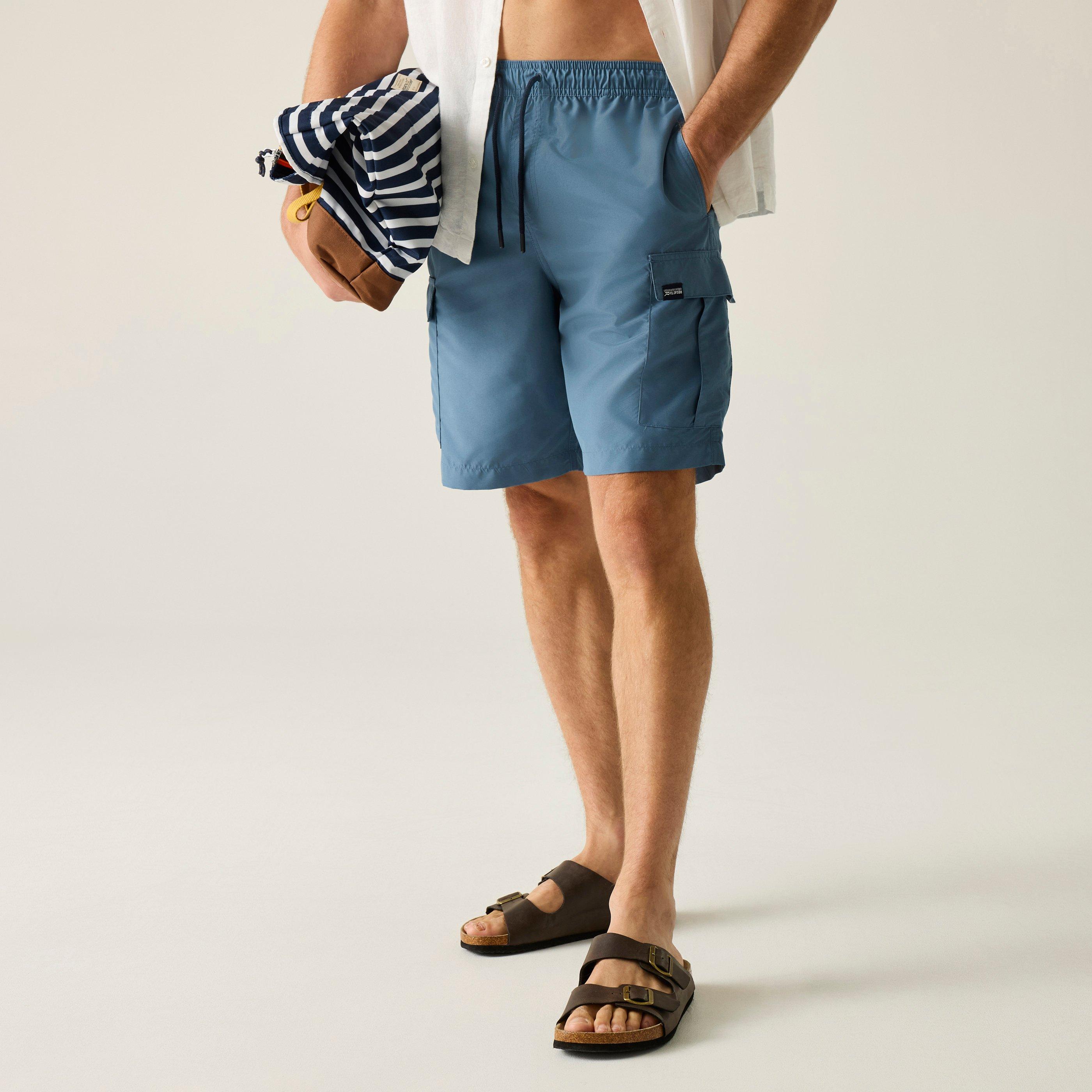 Regatta Men's Blanmont Quick-Drying Swim Shorts - China Blue - XXL