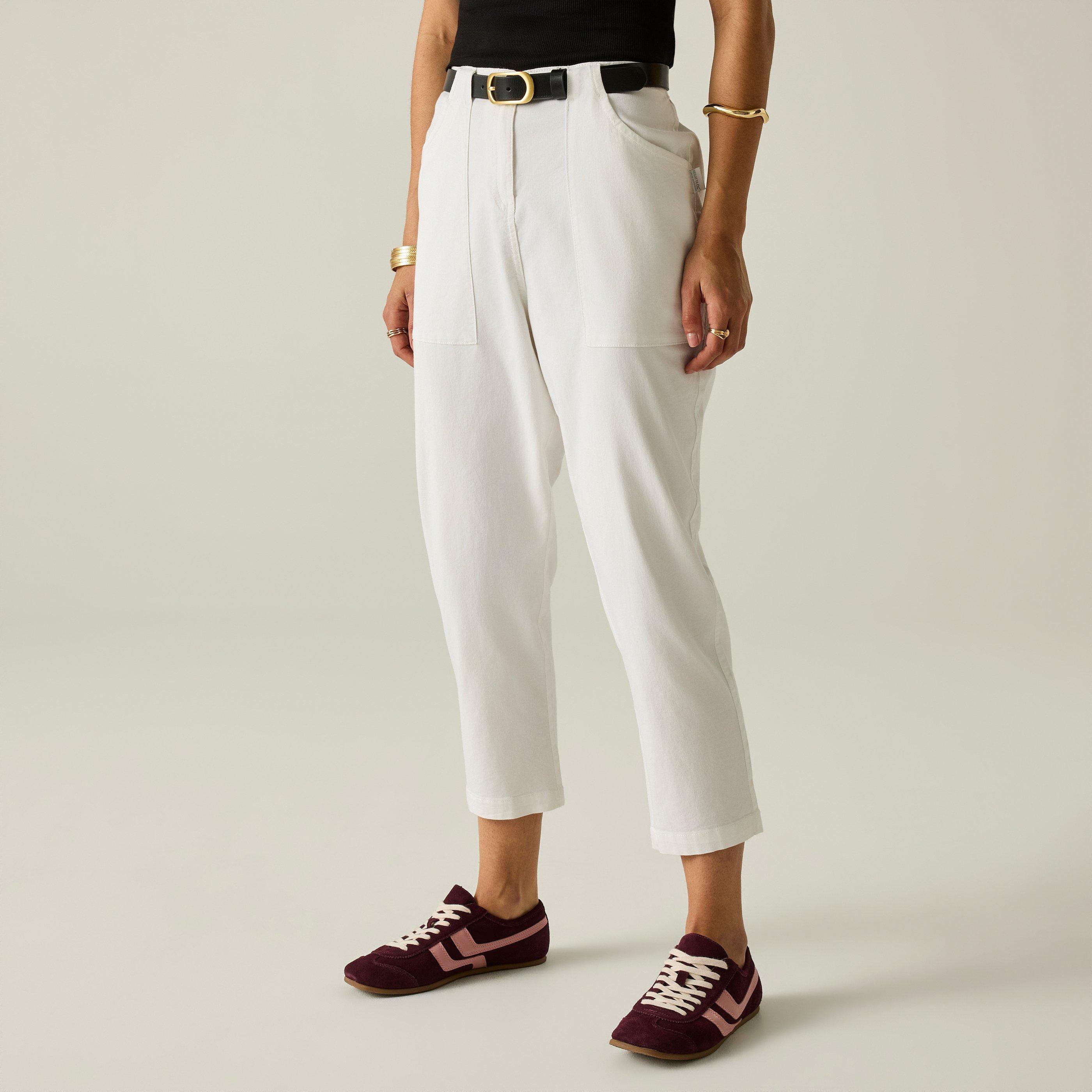 White - Regatta - Womens Shorebella Capri Trousers - 2