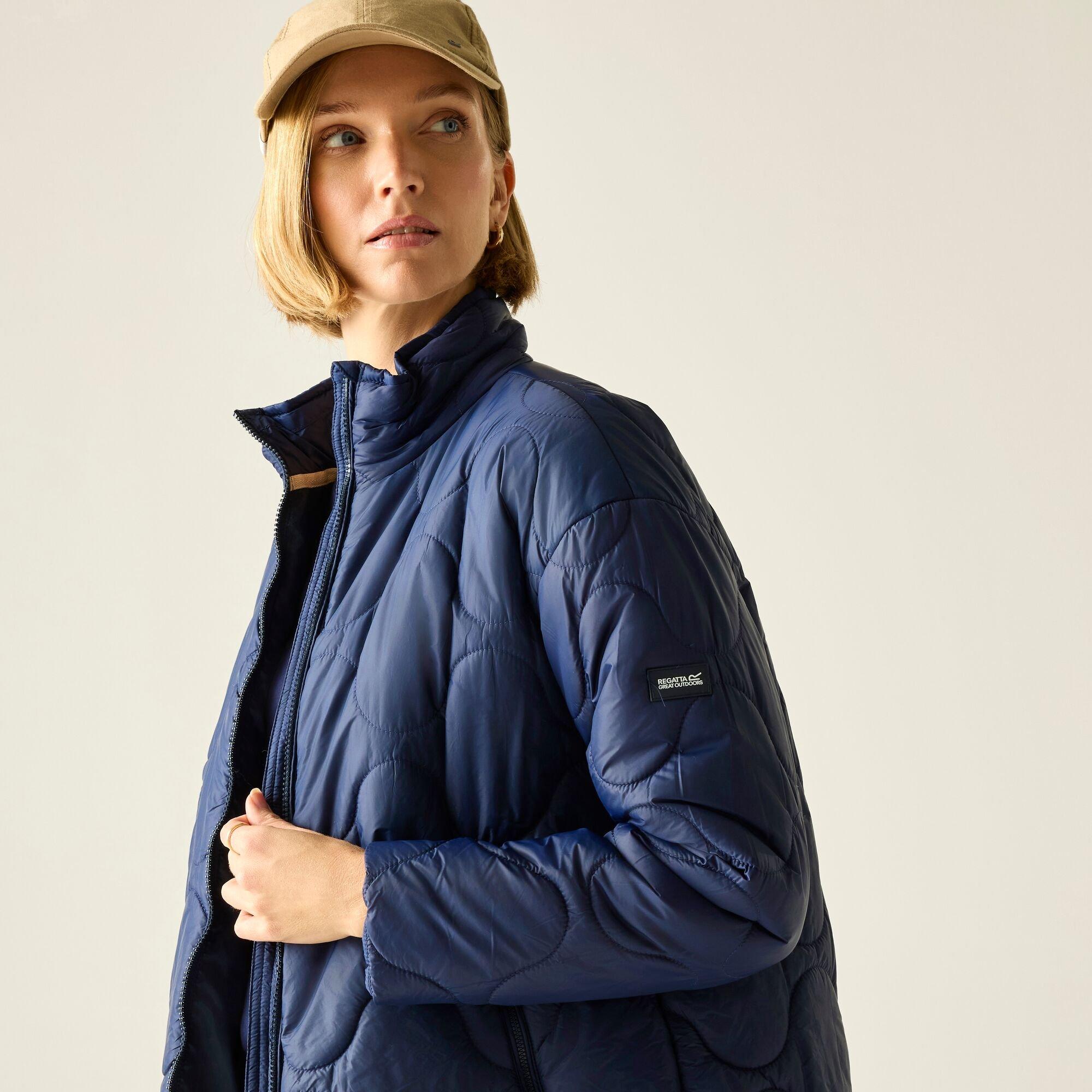 Navy - Regatta - Womens Carlotte Water-Repellent  Jacket - 4