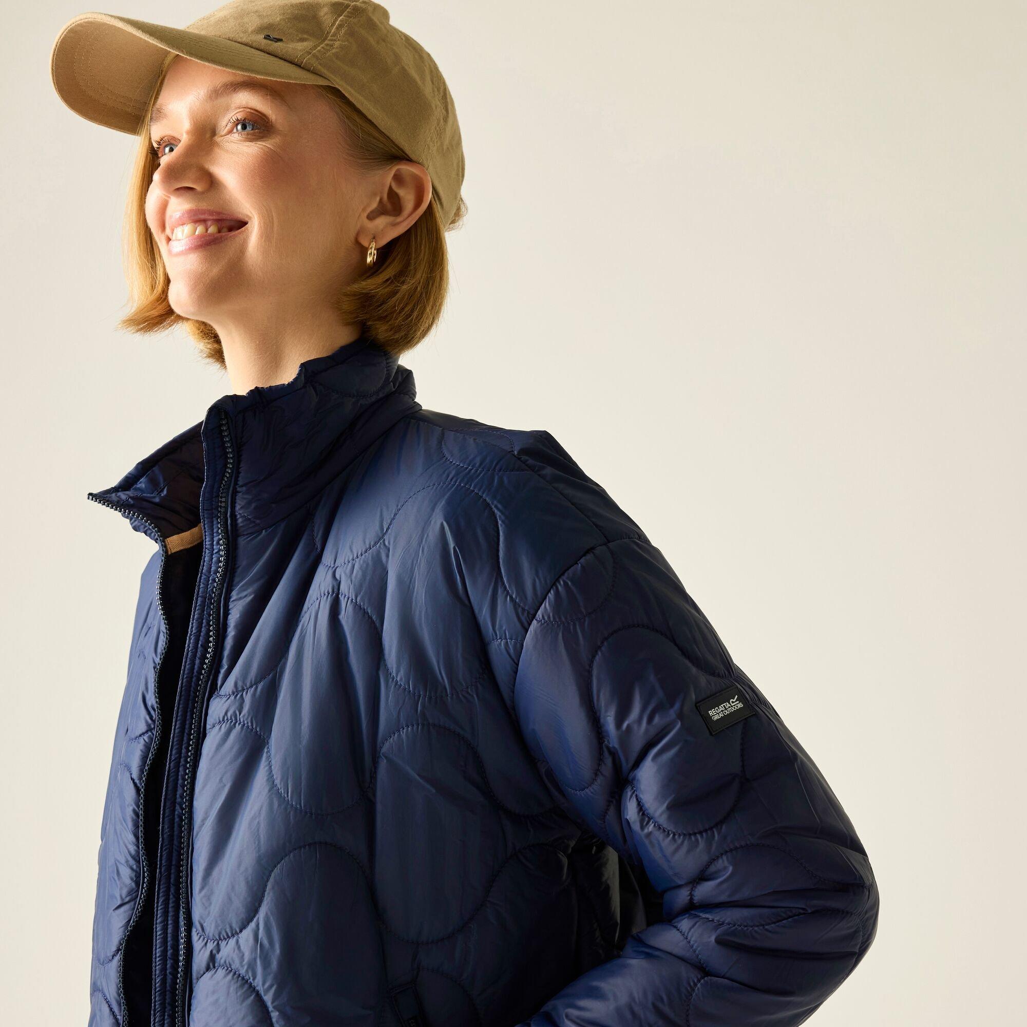 Navy - Regatta - Womens Carlotte Water-Repellent  Jacket - 5