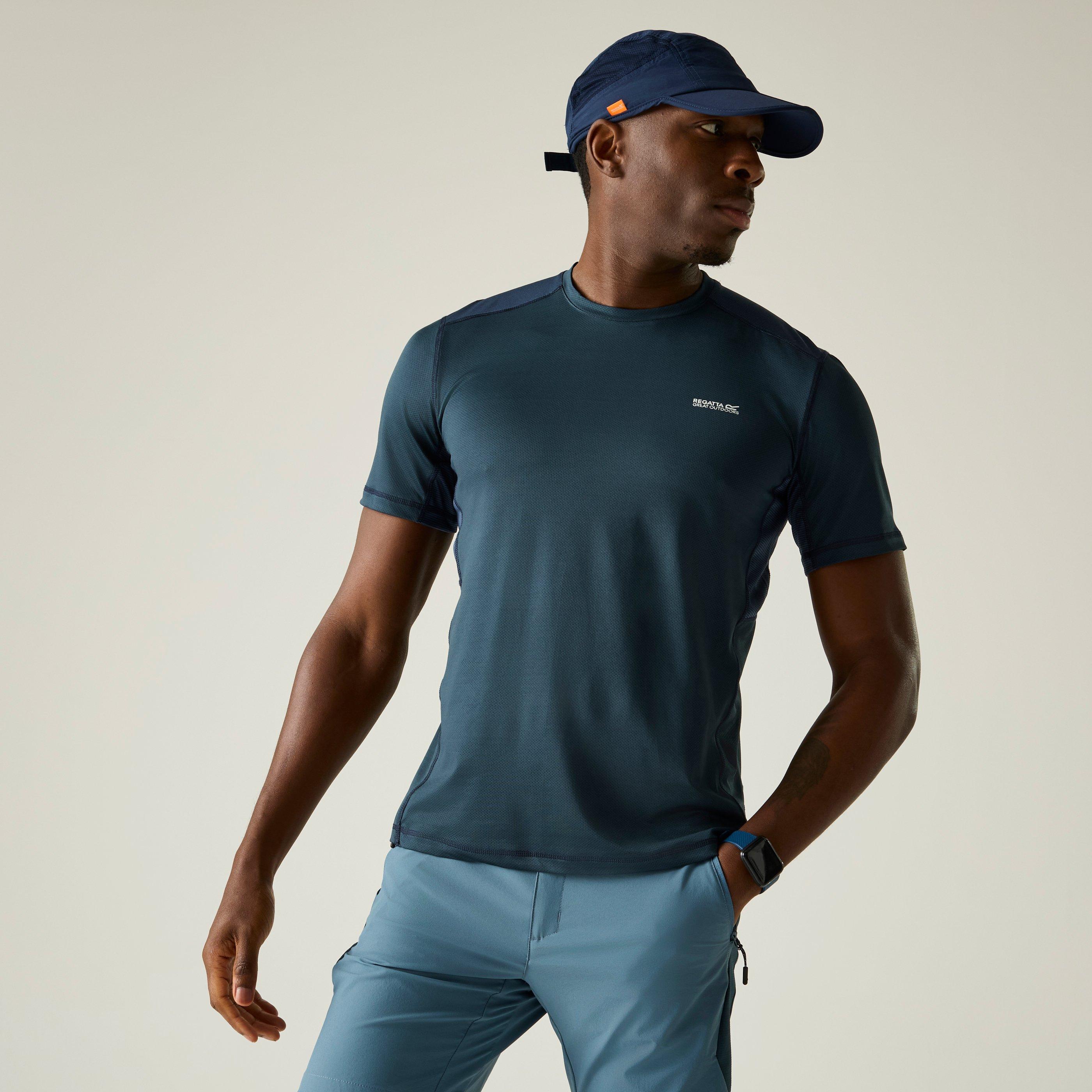 Regatta Men's Virda Lightweight T-Shirt - Ngtsky/Nvy - XXL