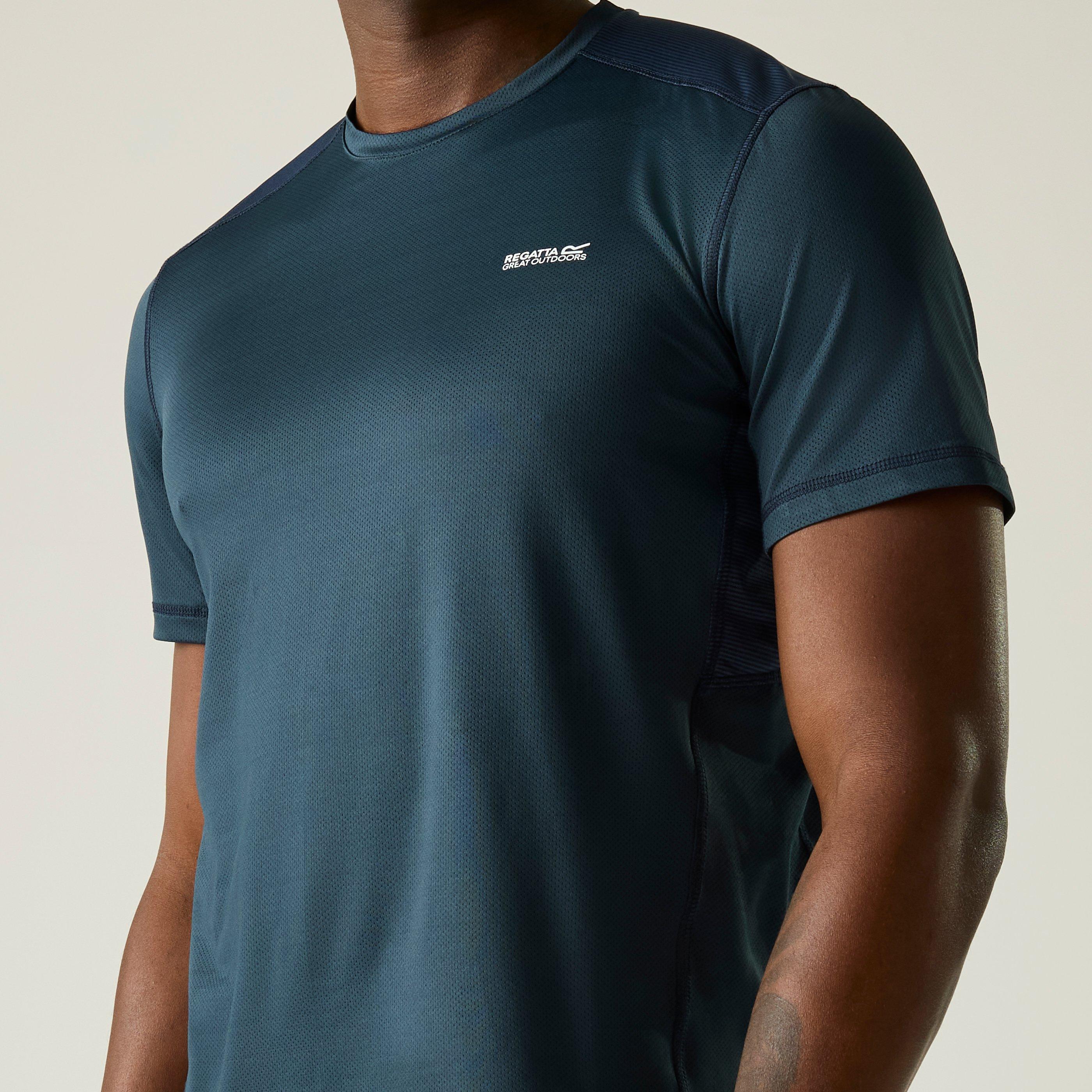 Ngtsky/Nvy - Regatta - Mens Virda Lightweight T-Shirt - 4