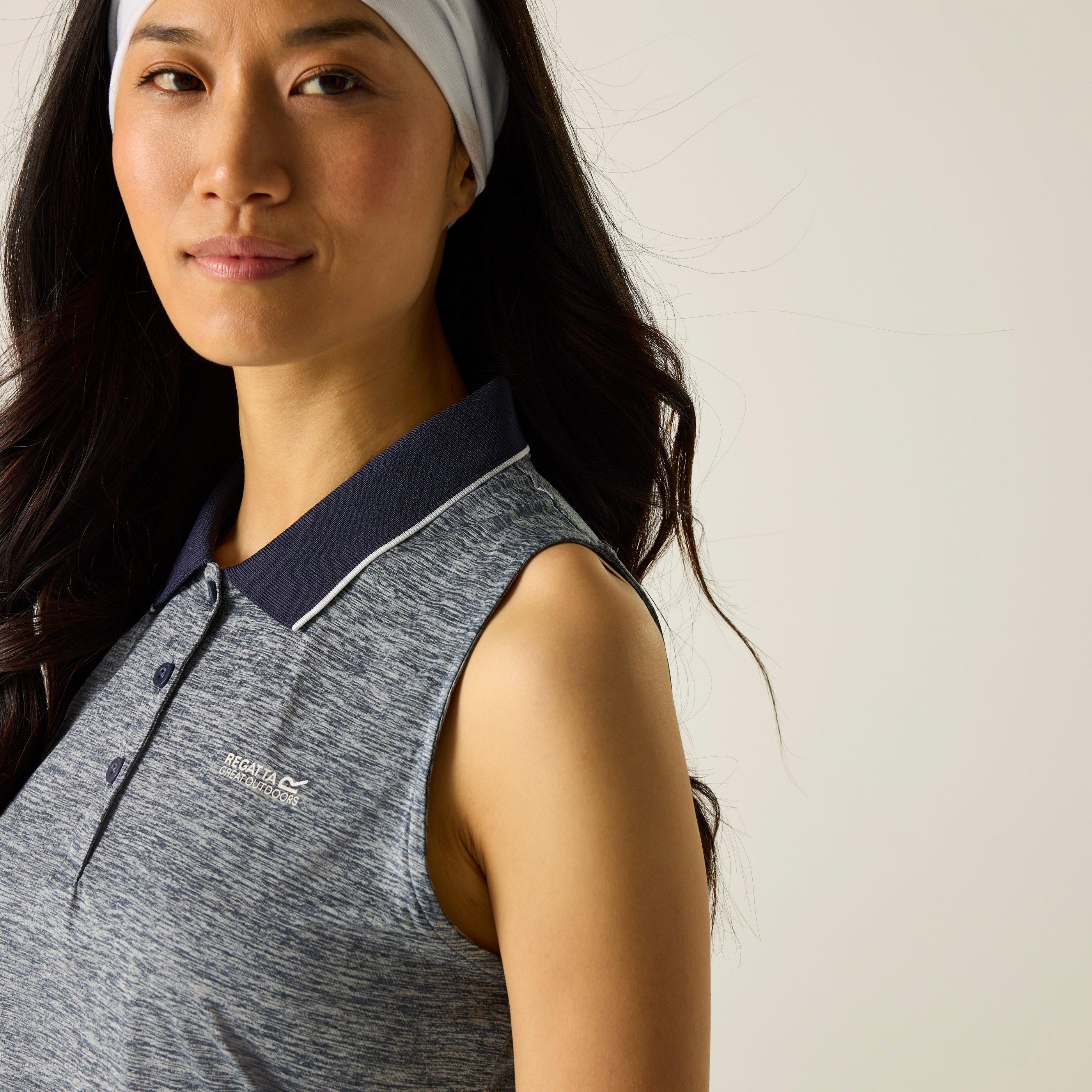 Navy - Regatta - Womens Tima II Hardwearing T-Shirt - 4