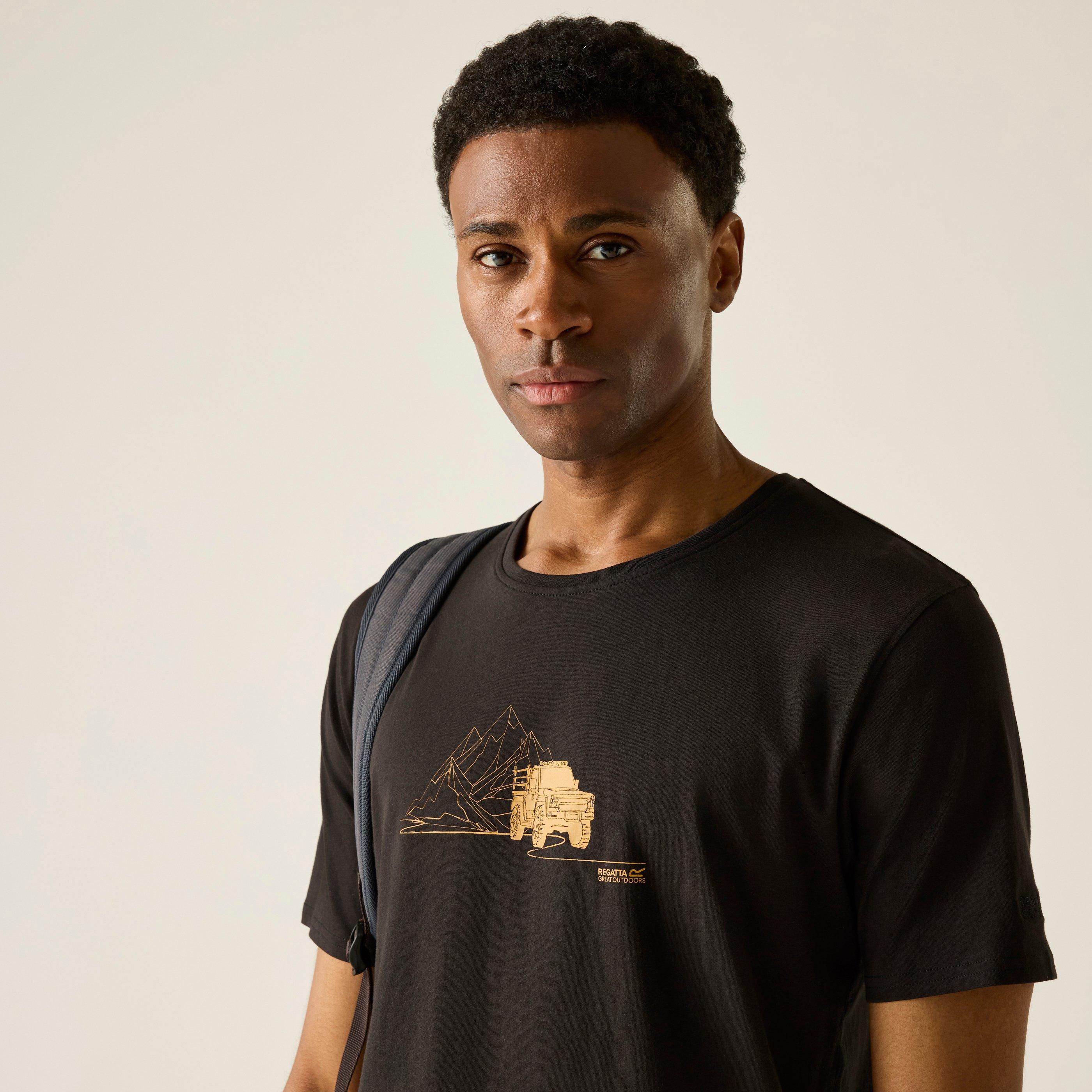 Blckdsrtjeep - Regatta - Mens Cline IX Breathable T-Shirt - 4