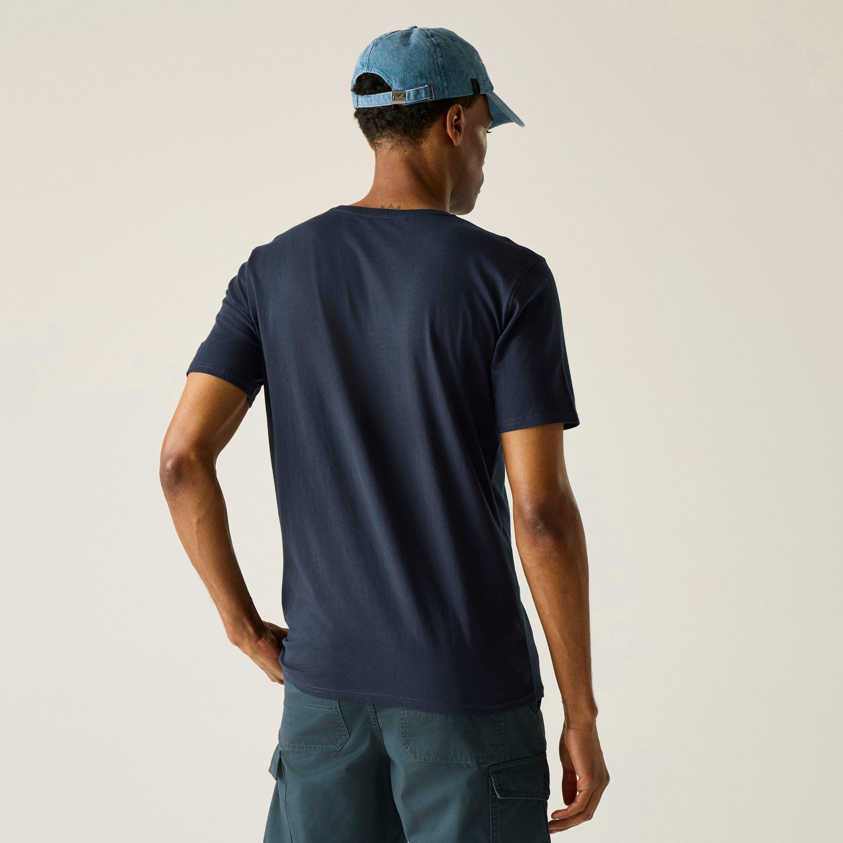 Navy Compass - Regatta - Mens Cline IX Breathable T-Shirt - 2