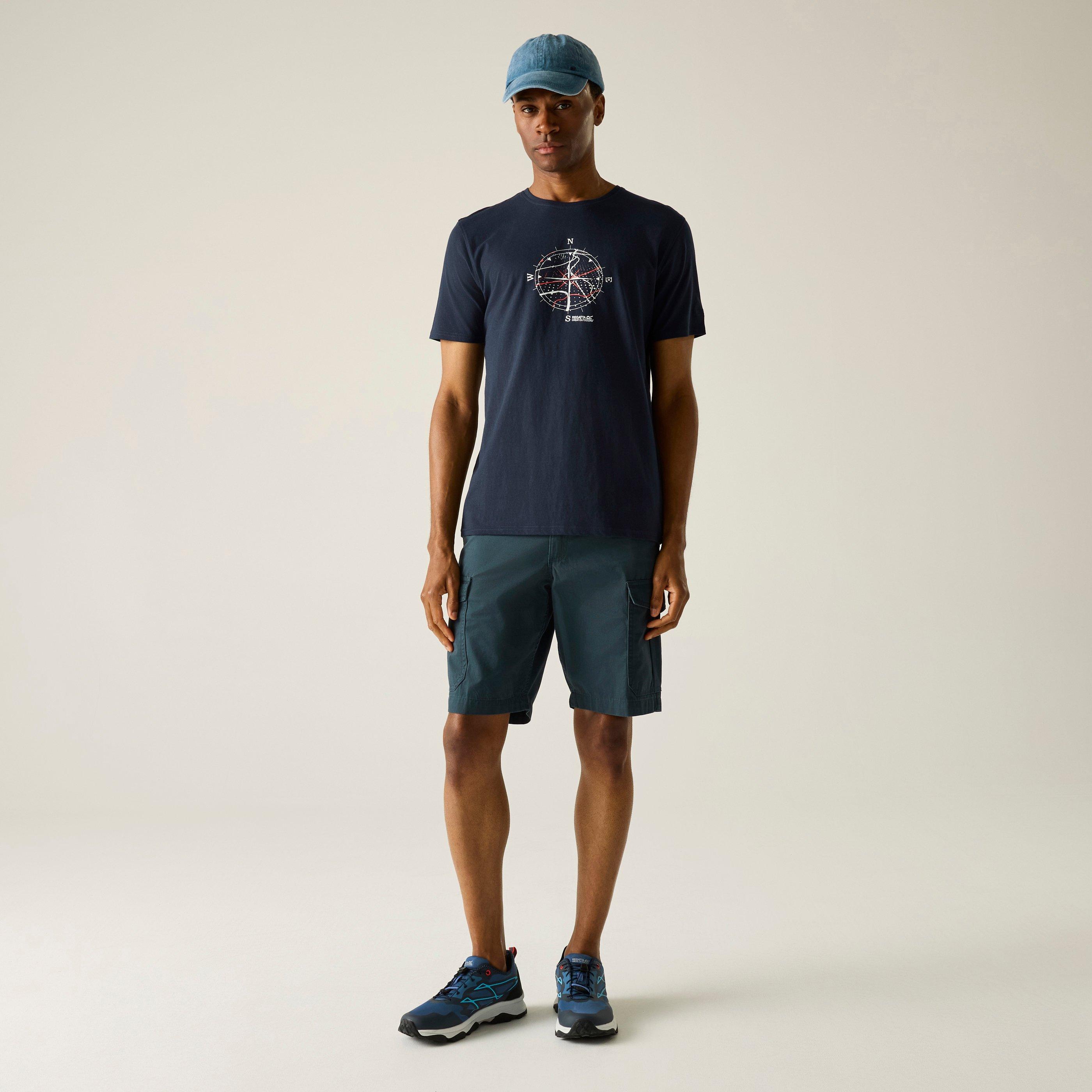 Navy Compass - Regatta - Mens Cline IX Breathable T-Shirt - 3