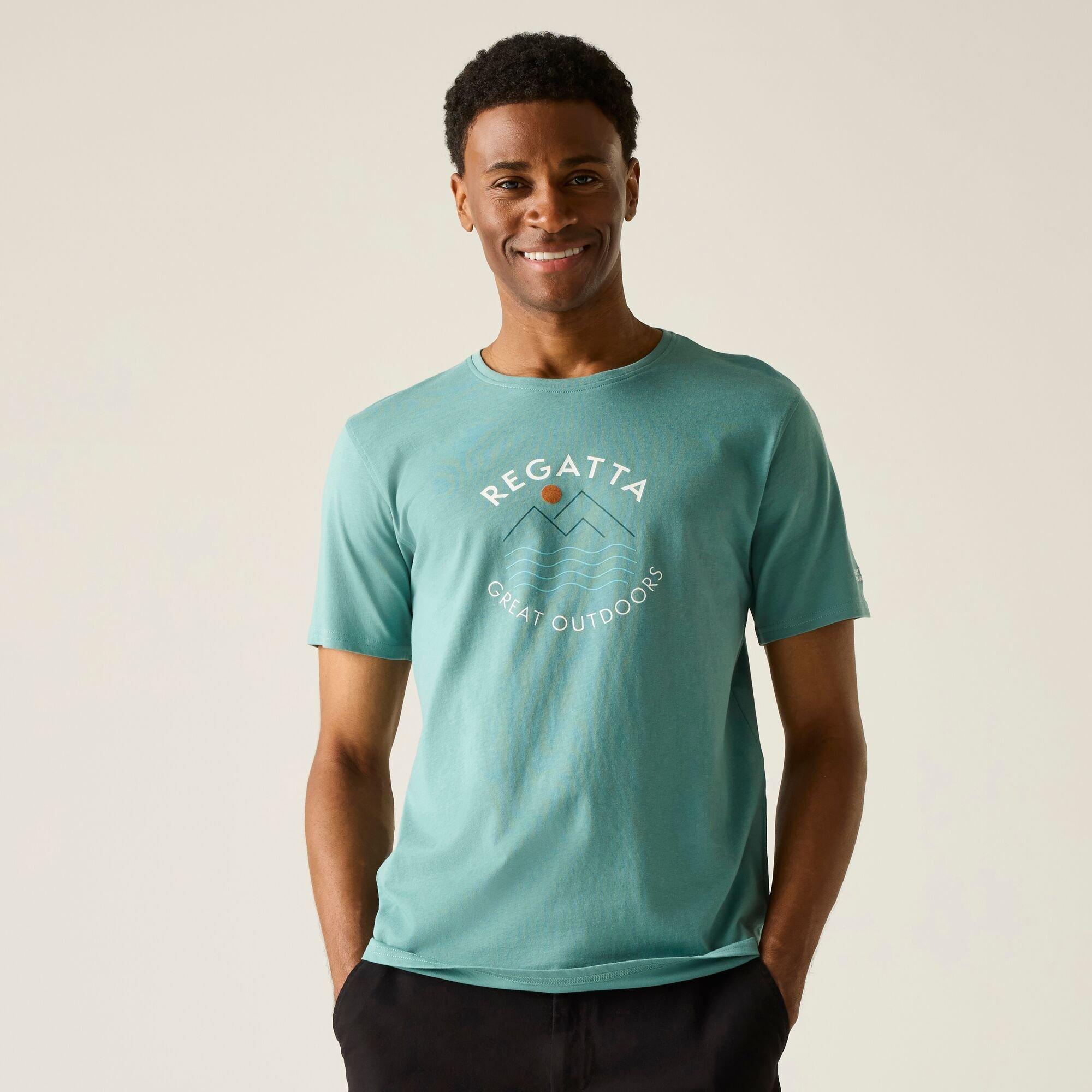 Regatta Men's Cline Ix Breathable T-Shirt - Arctic - XXL