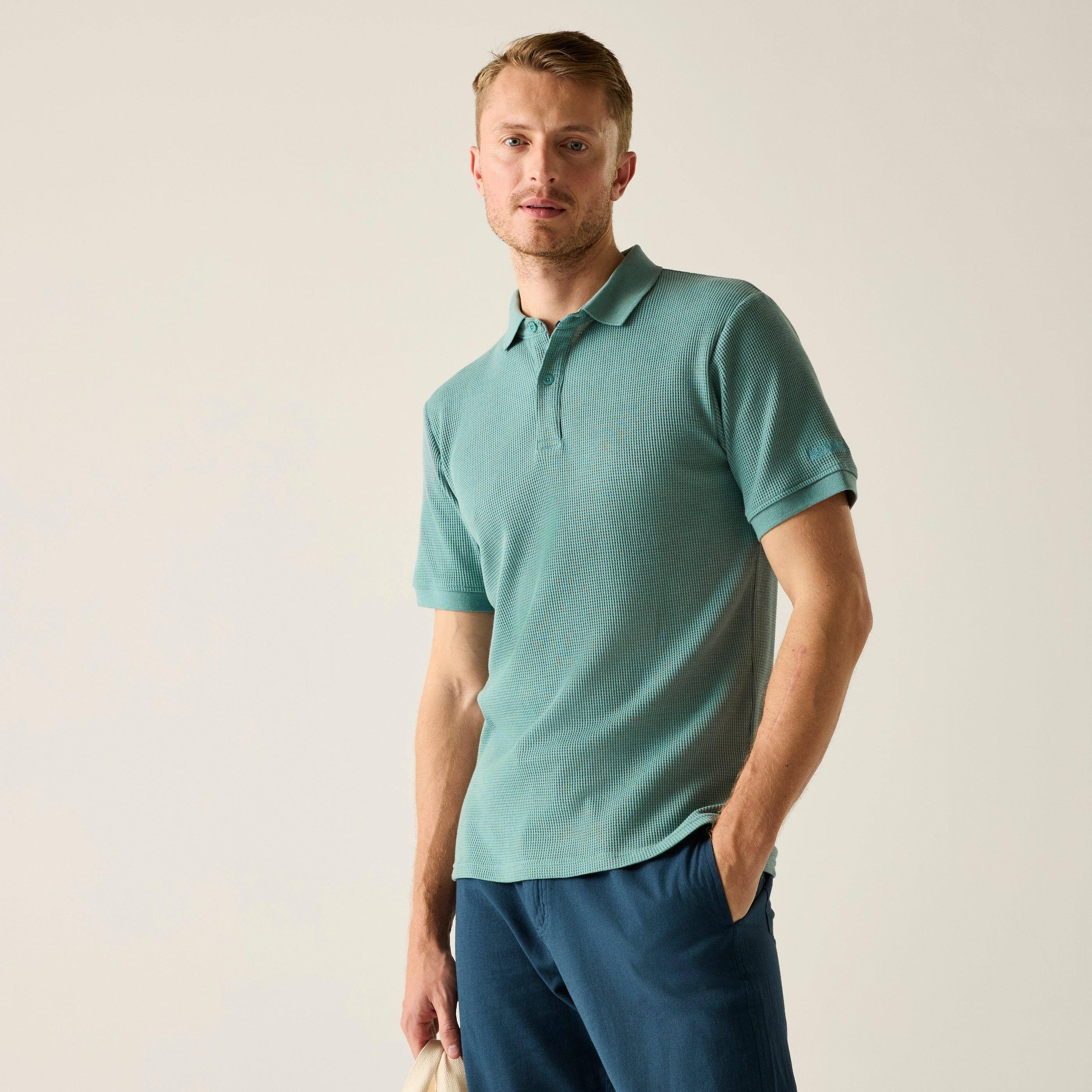 Mens Adino Breathable Polo Shirt