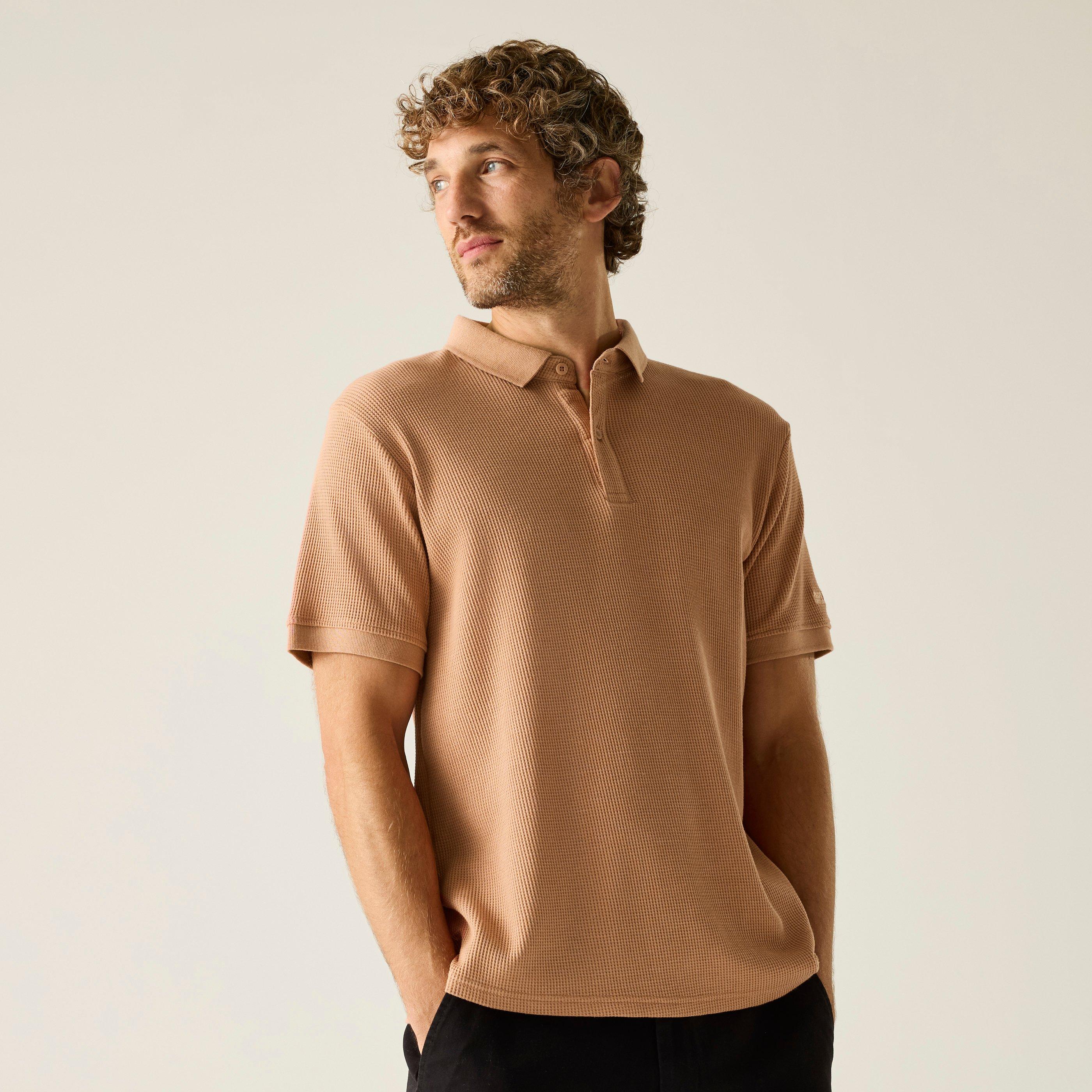 Italian Clay - Regatta - Mens Adino Breathable Polo Shirt - 1