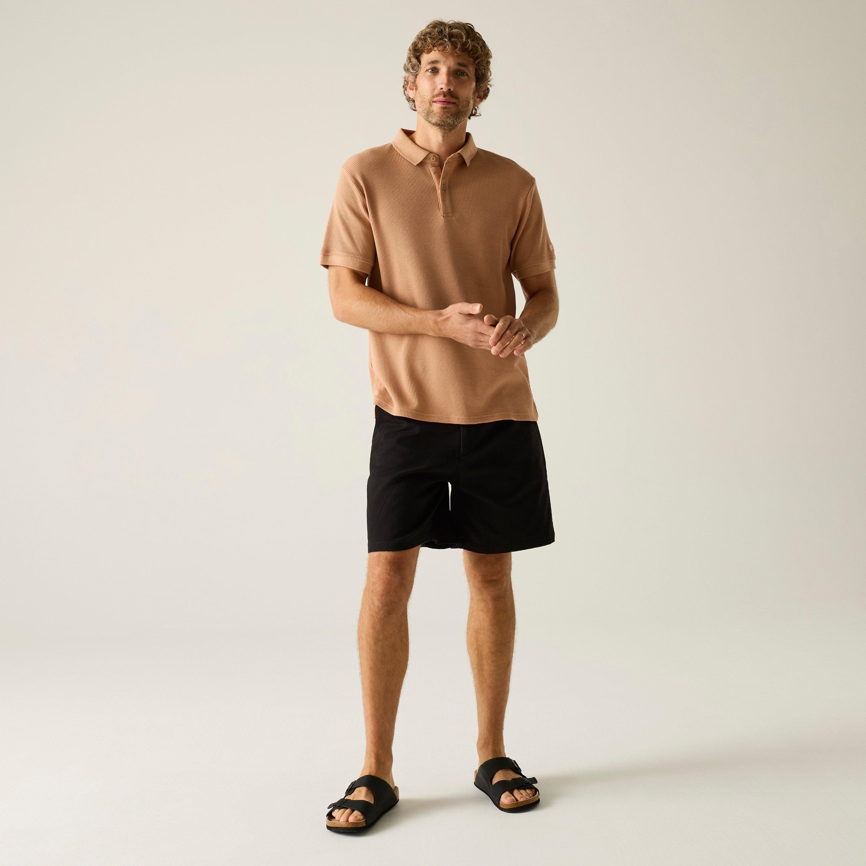 Italian Clay - Regatta - Mens Adino Breathable Polo Shirt - 3