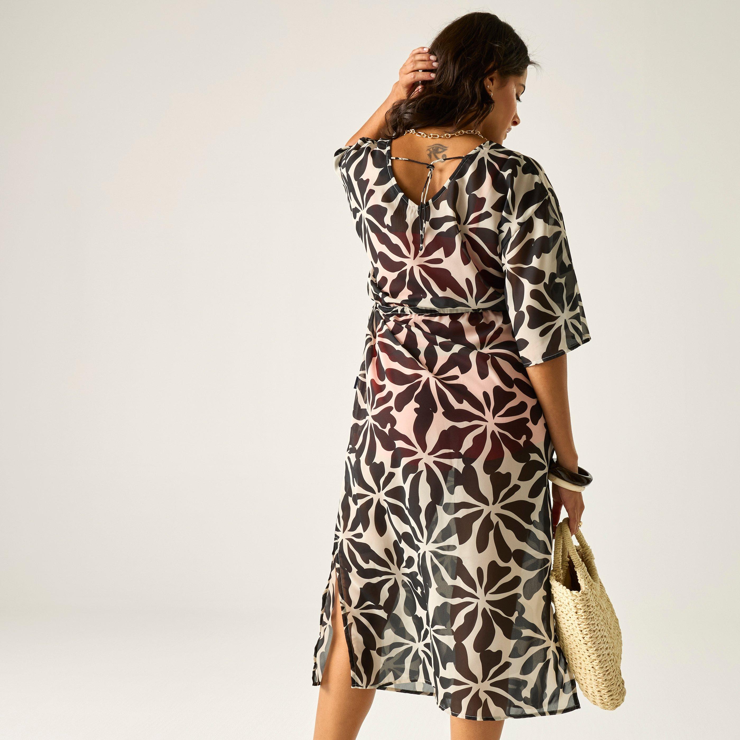 Abstrctflorl - Regatta - Womens Avorno Cover Up - 5