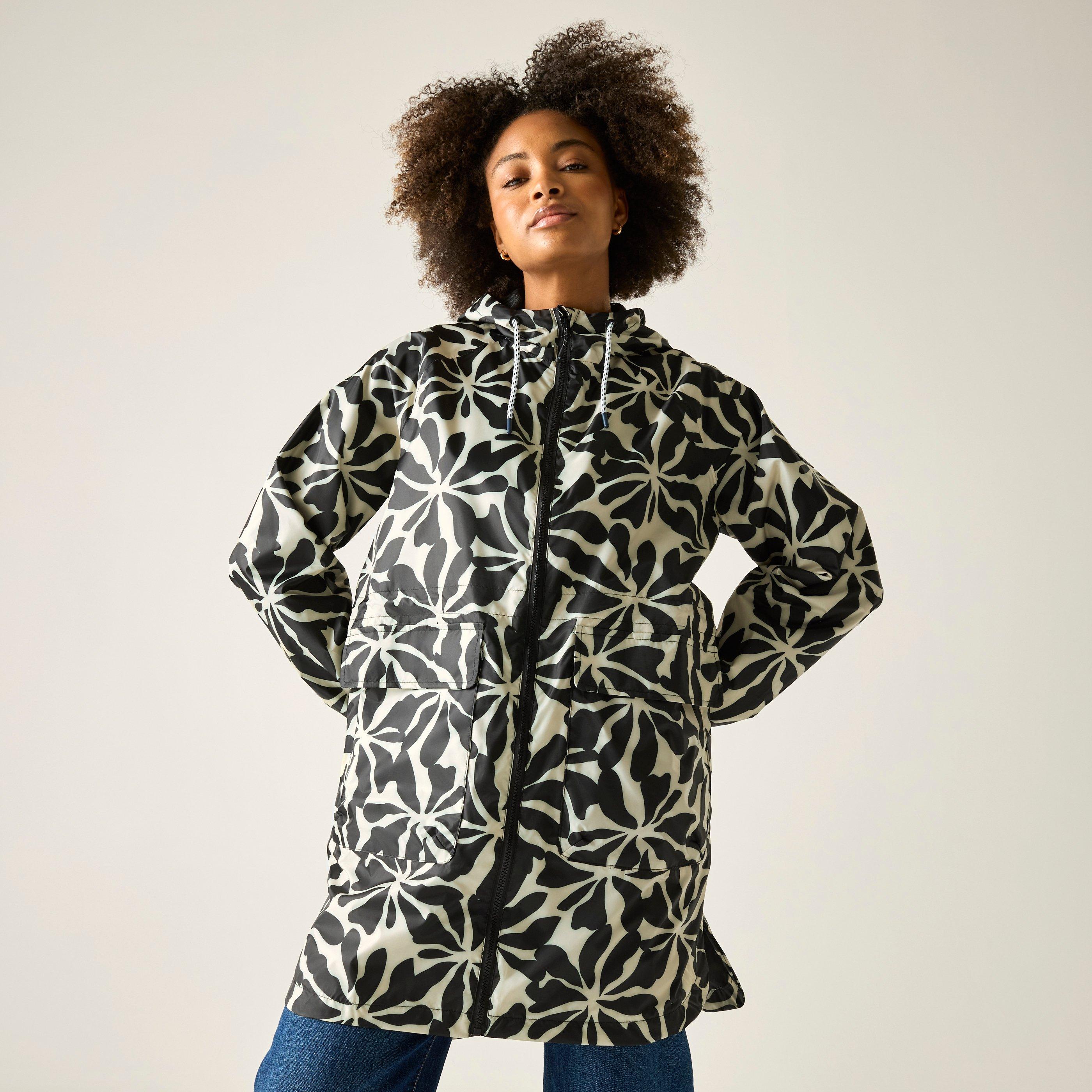 Abstrctflorl - Regatta - Womens Brindel Pack-It Waterproof Isolite Jacket - 2
