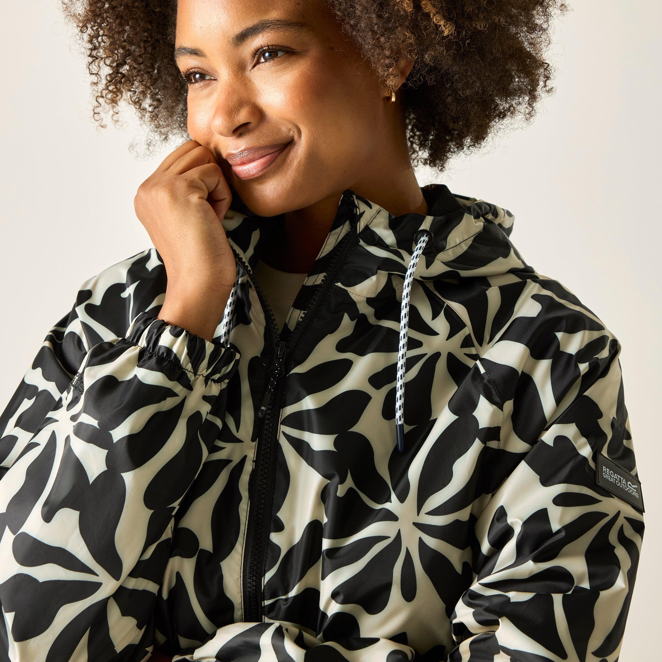 Abstrctflorl - Regatta - Womens Brindel Pack-It Waterproof Isolite Jacket - 5