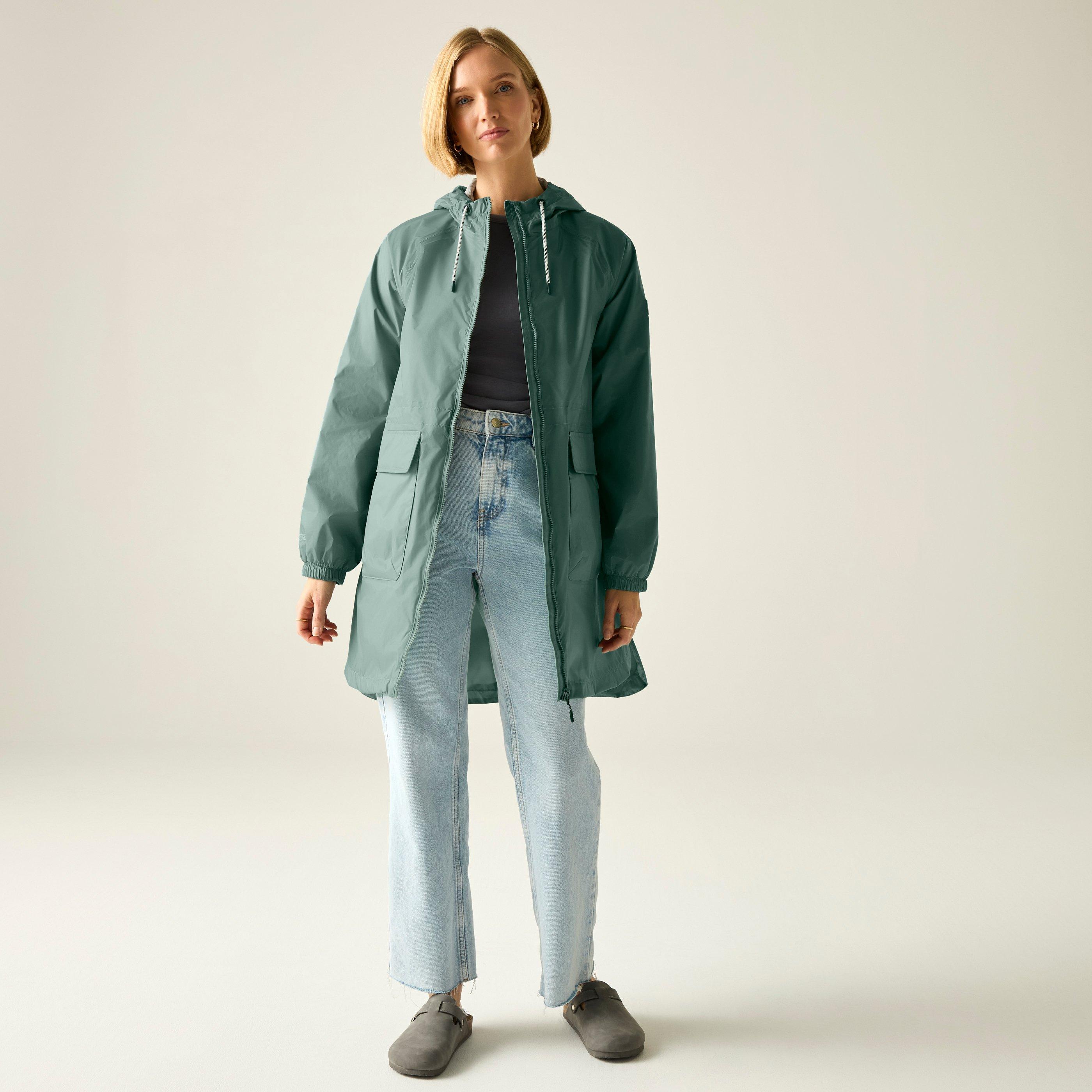 Regatta Women's Brindel Pack-It Waterproof Isolite Jacket - Ivy Moss - 16
