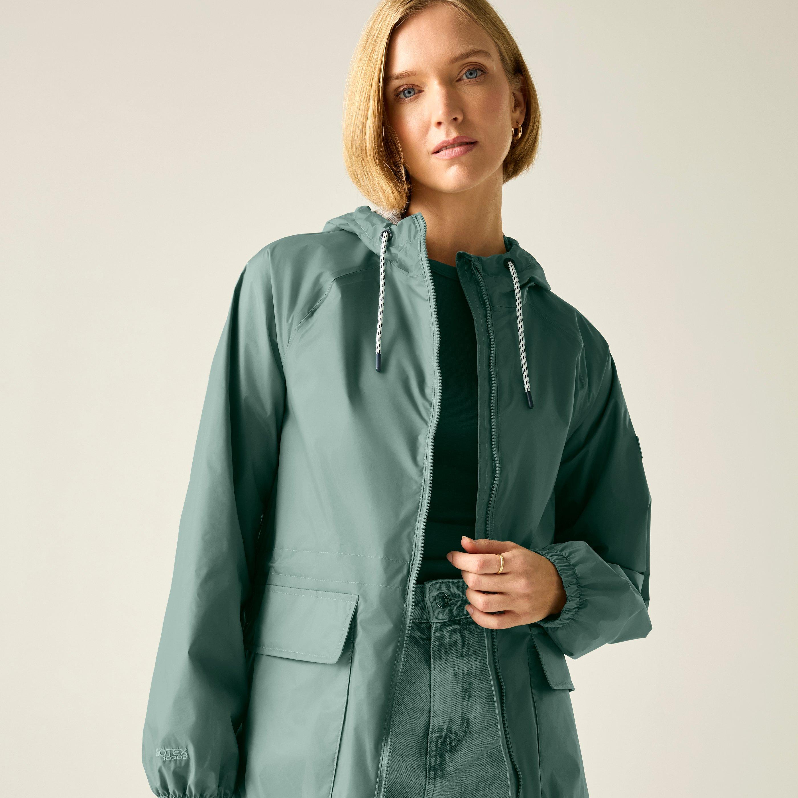 Ivy Moss - Regatta - Womens Brindel Pack-It Waterproof Isolite Jacket - 4