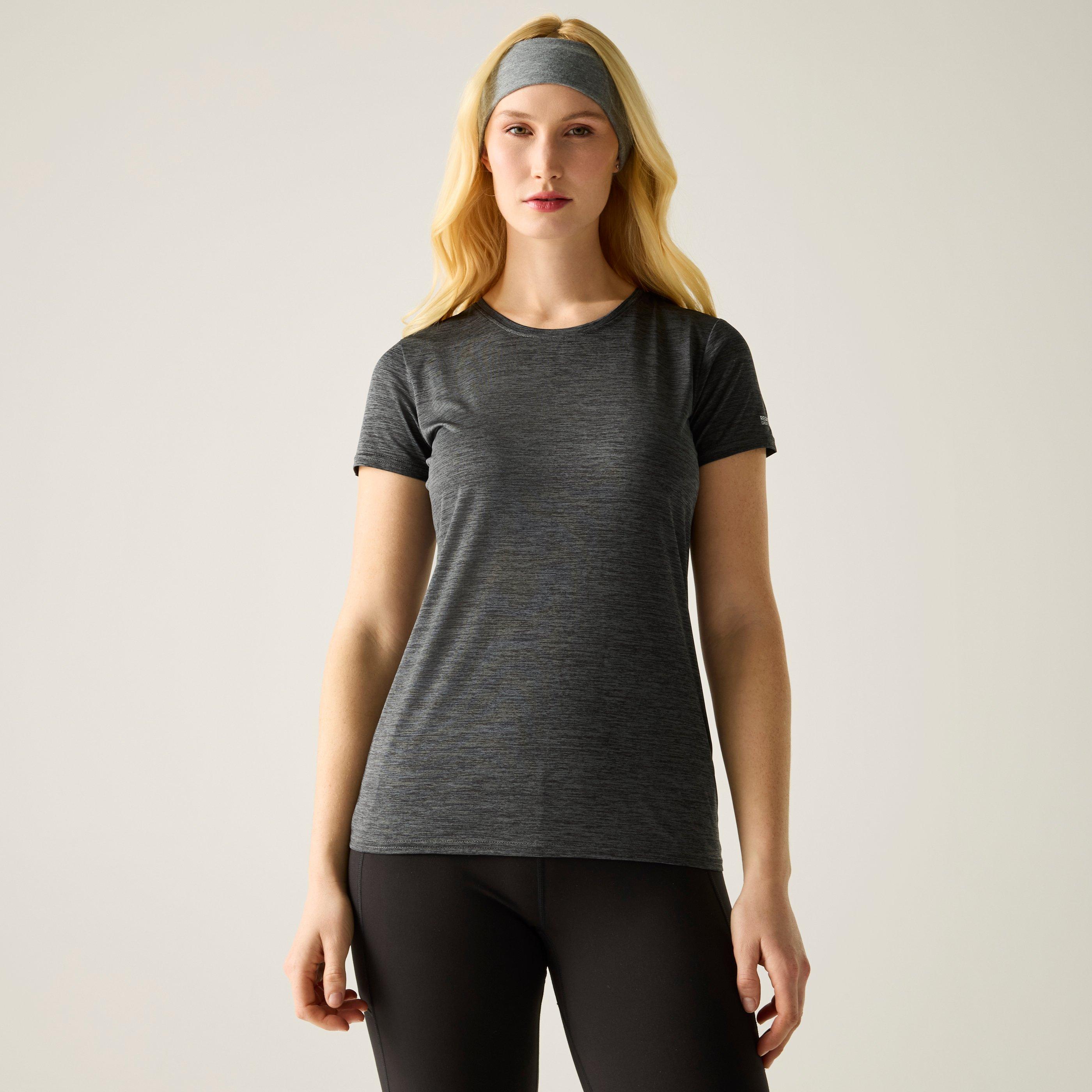 Regatta Women's Fingal Edition Hardwearing T-Shirt - Seal Grey - 14