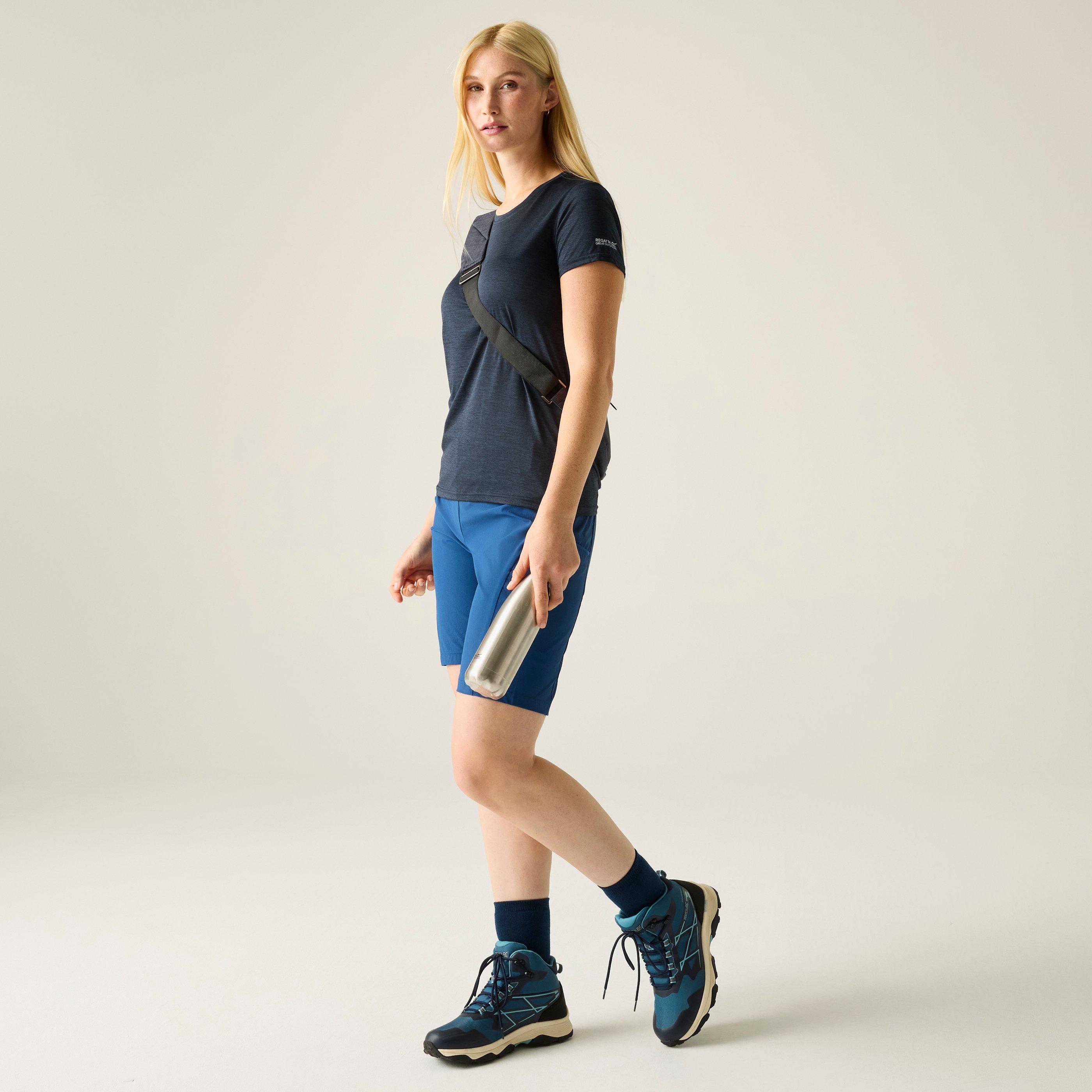 Navy - Regatta - Womens Fingal Edition Hardwearing T-Shirt - 3