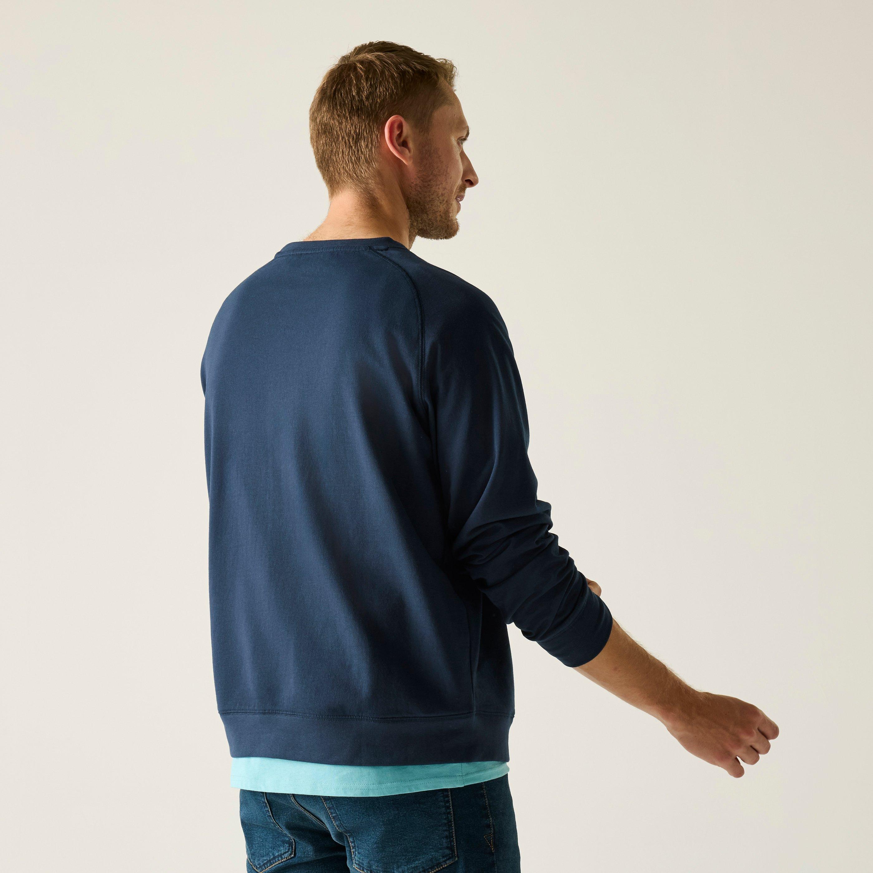 Navy - Regatta - Mens Nithsdale Soft Sweatshirt - 2