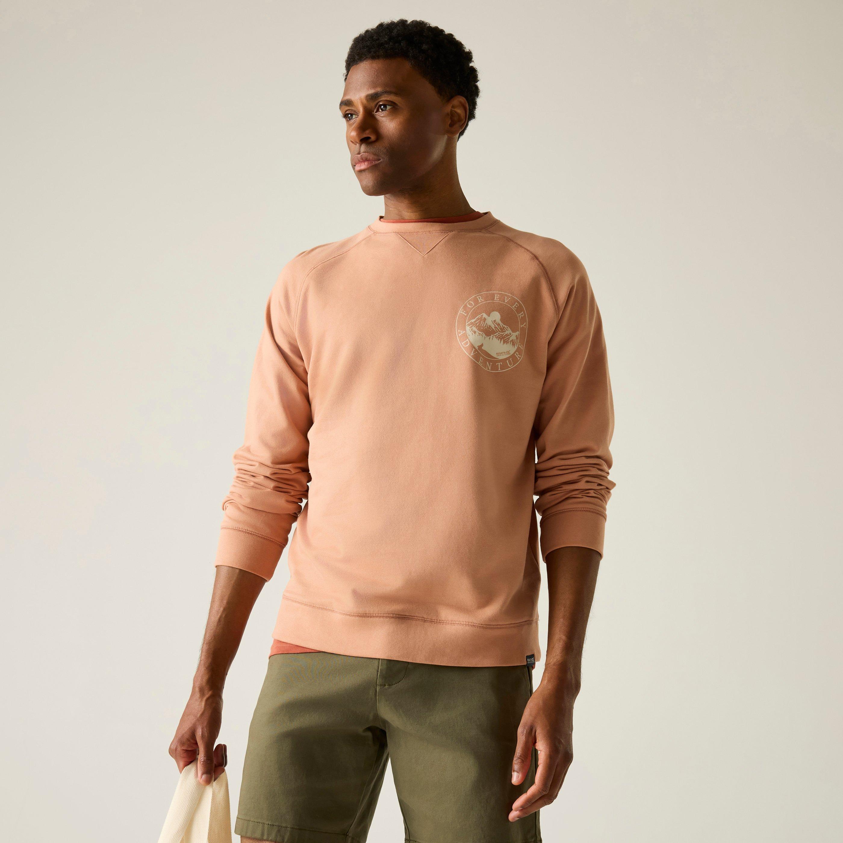 Regatta Men's Nithsdale Soft Sweatshirt - Italian Clay - XL