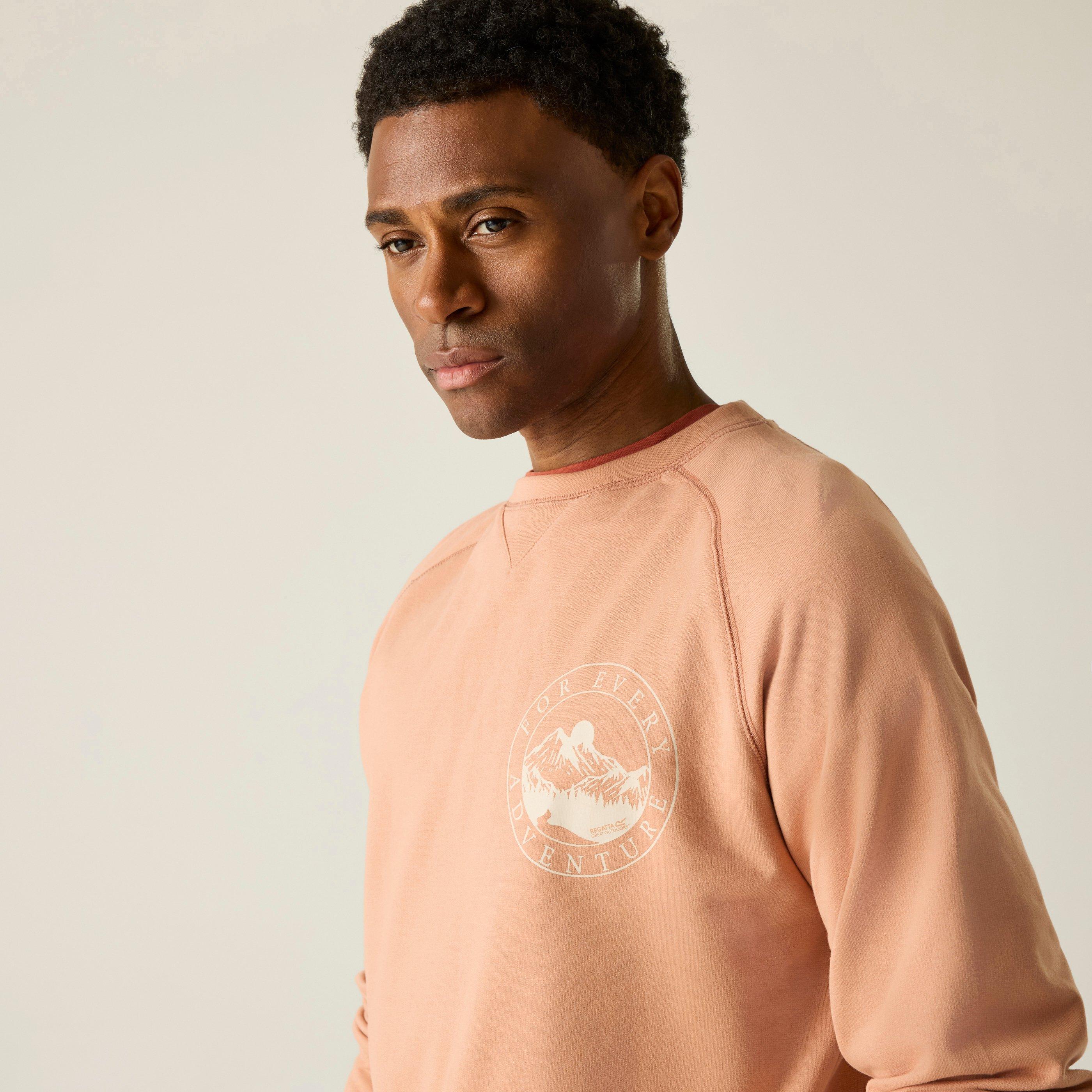 Italian Clay - Regatta - Mens Nithsdale Soft Sweatshirt - 4