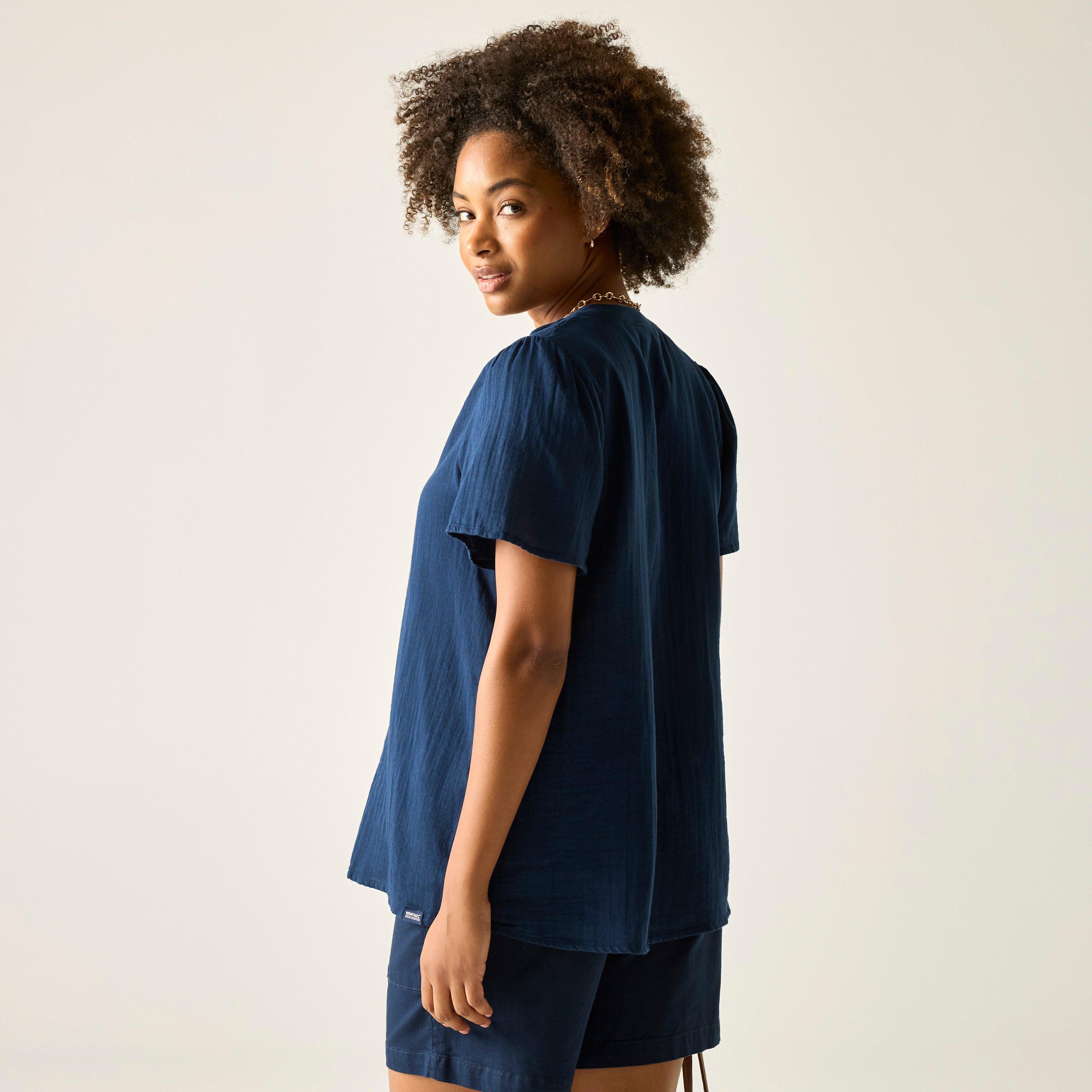Navy - Regatta - Womens Selen Lightweight Shirt - 2
