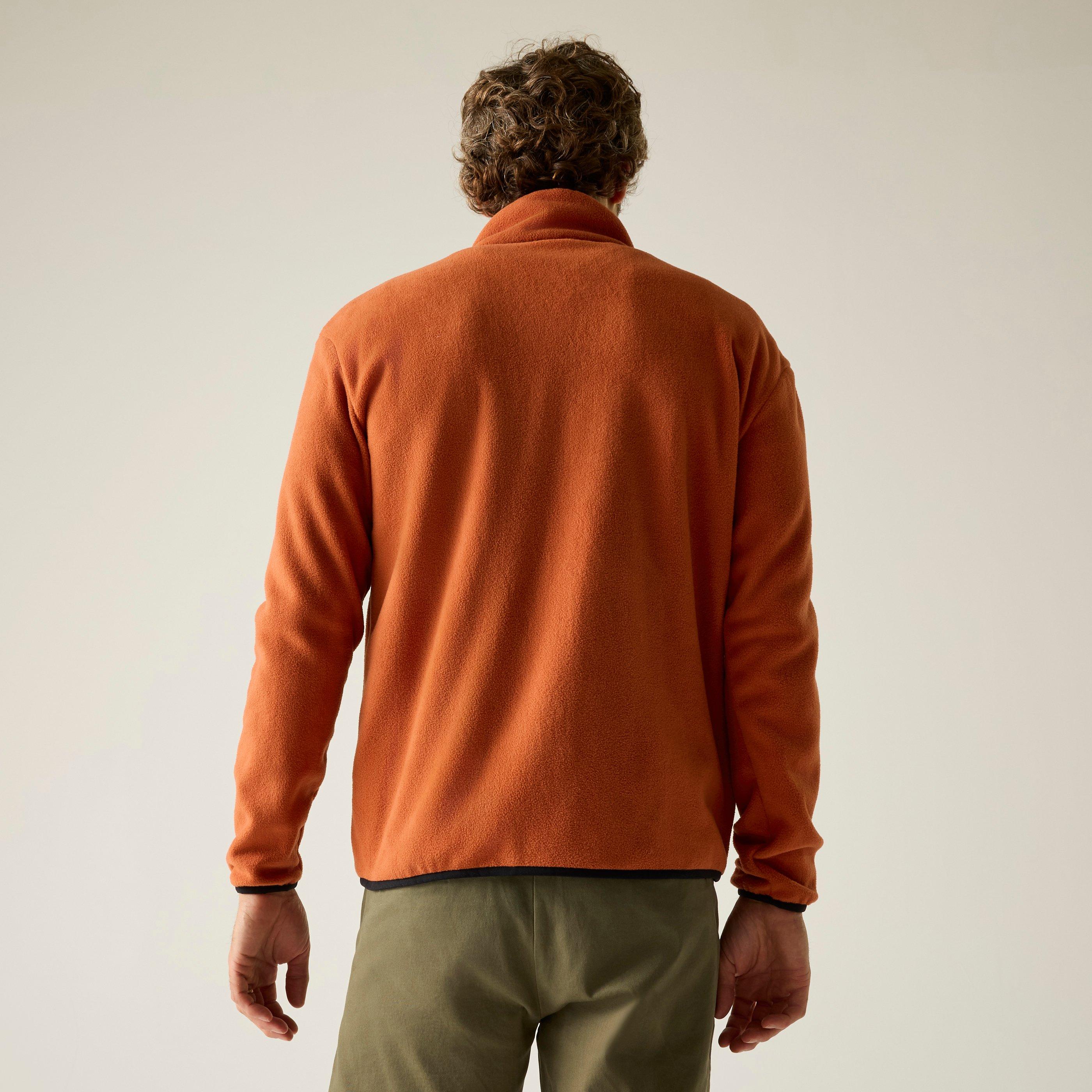 Brick/Black - Regatta - Mens Frankie Full Zip Fleece - 2