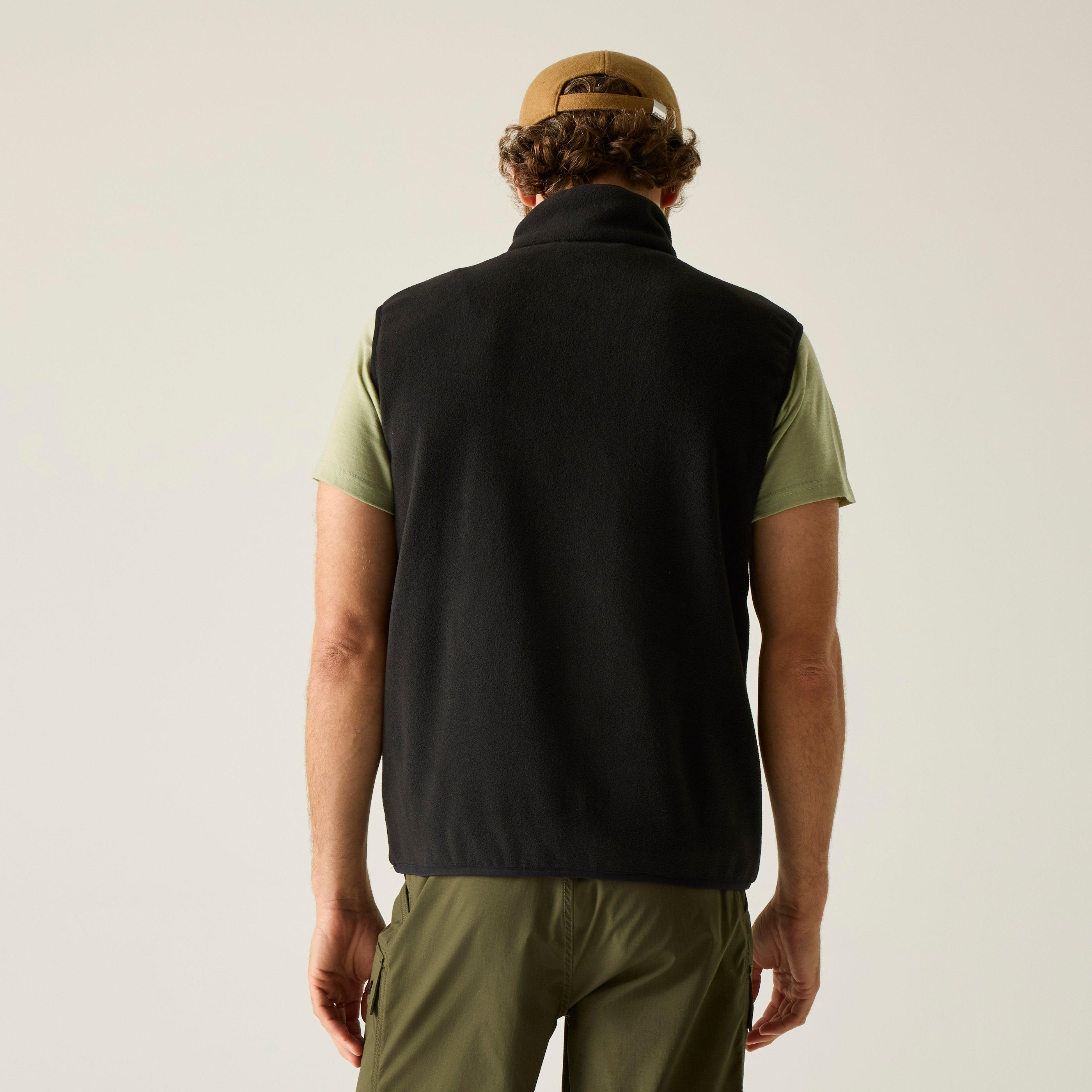 Black/Black - Regatta - Mens Frankie Microfleece Gilet - 2