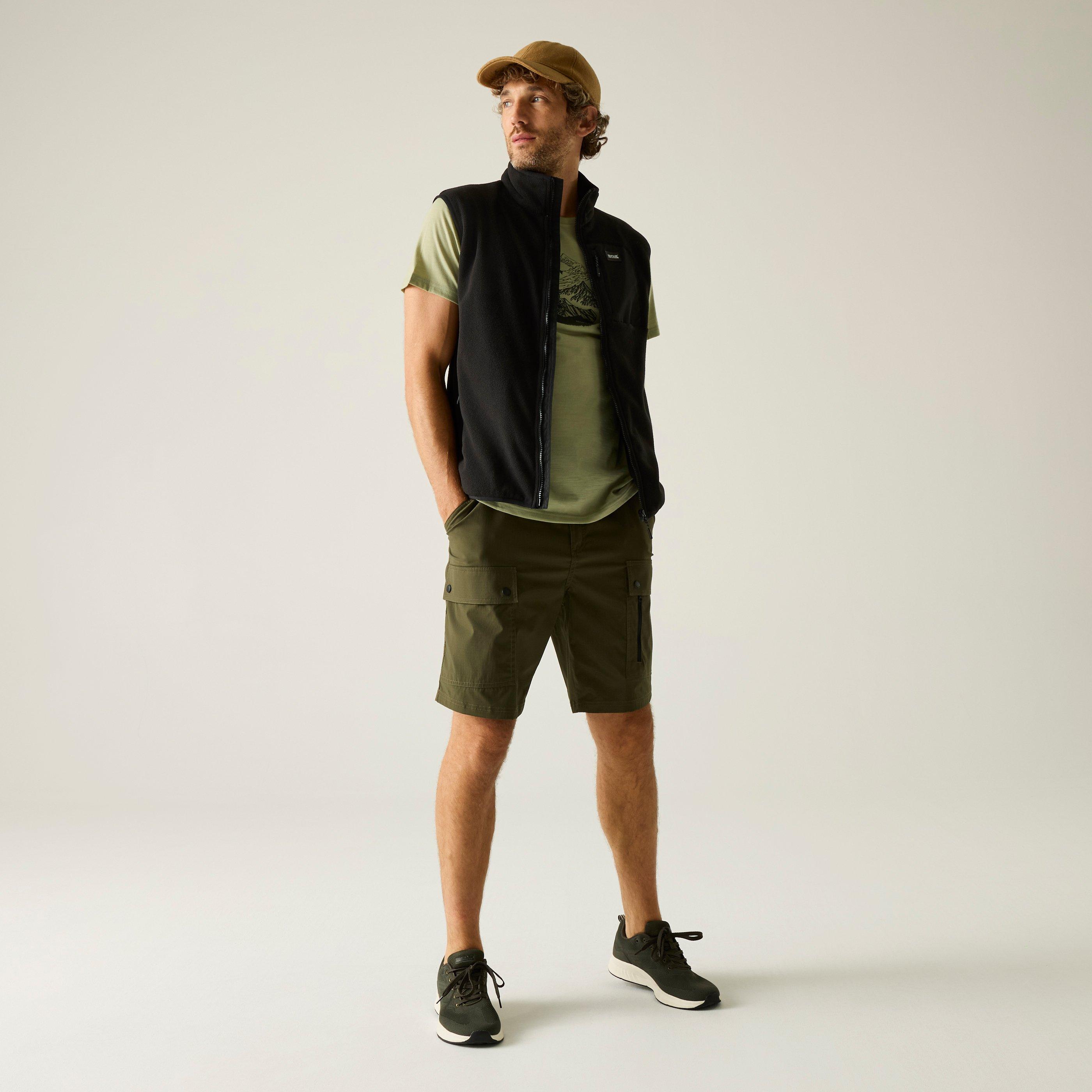 Black/Black - Regatta - Mens Frankie Microfleece Gilet - 3