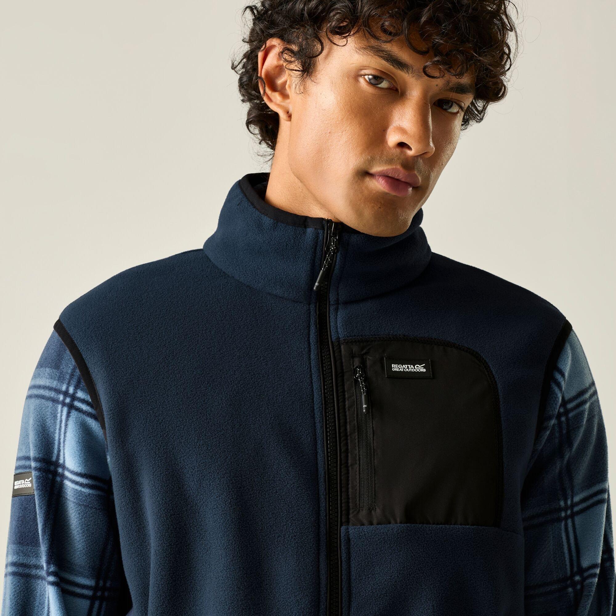 Navy/Black - Regatta - Mens Frankie Fleece Gilet - 5