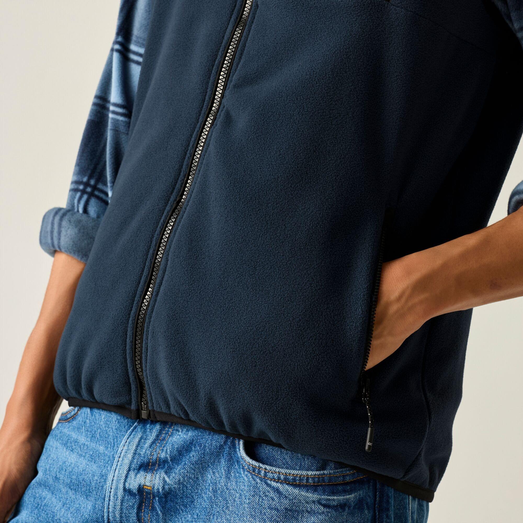 Navy/Black - Regatta - Mens Frankie Fleece Gilet - 6