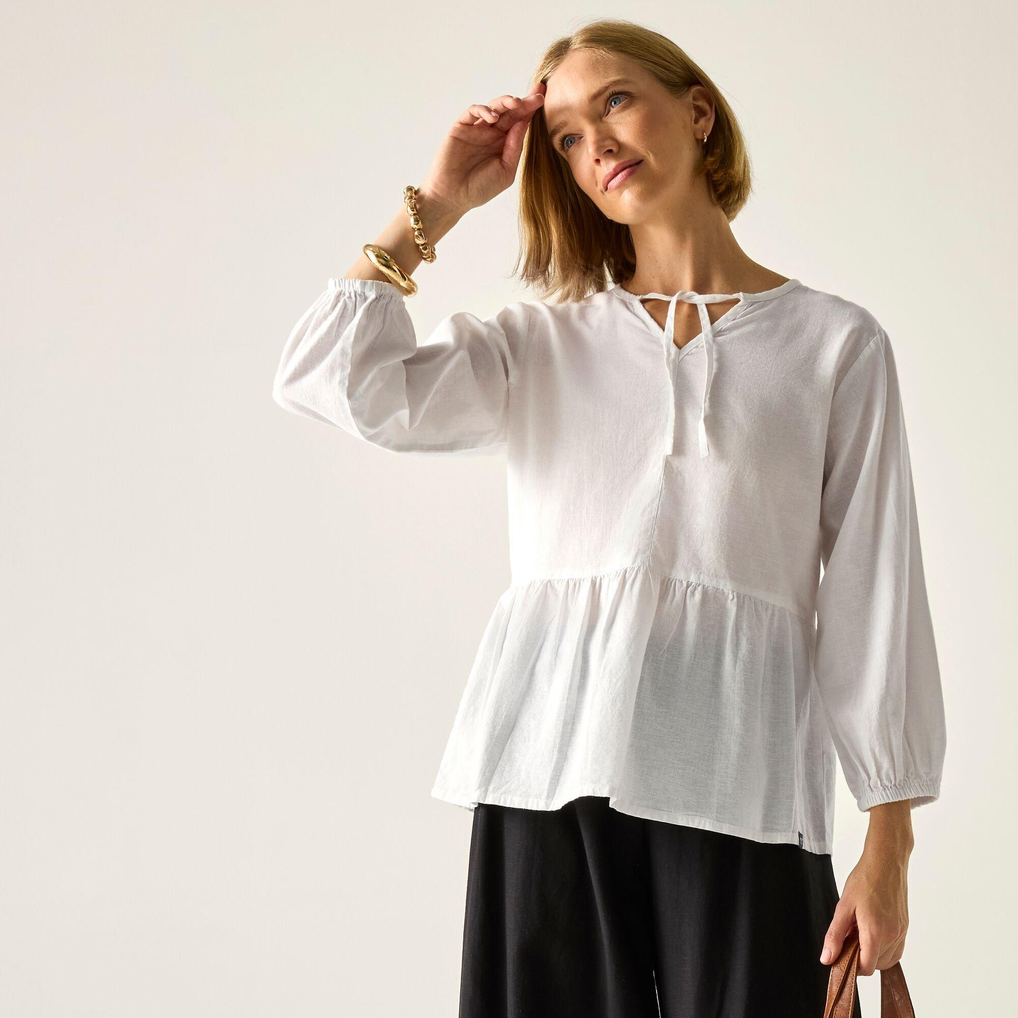 White - Regatta - Womens Primden Breathable Shirt - 2