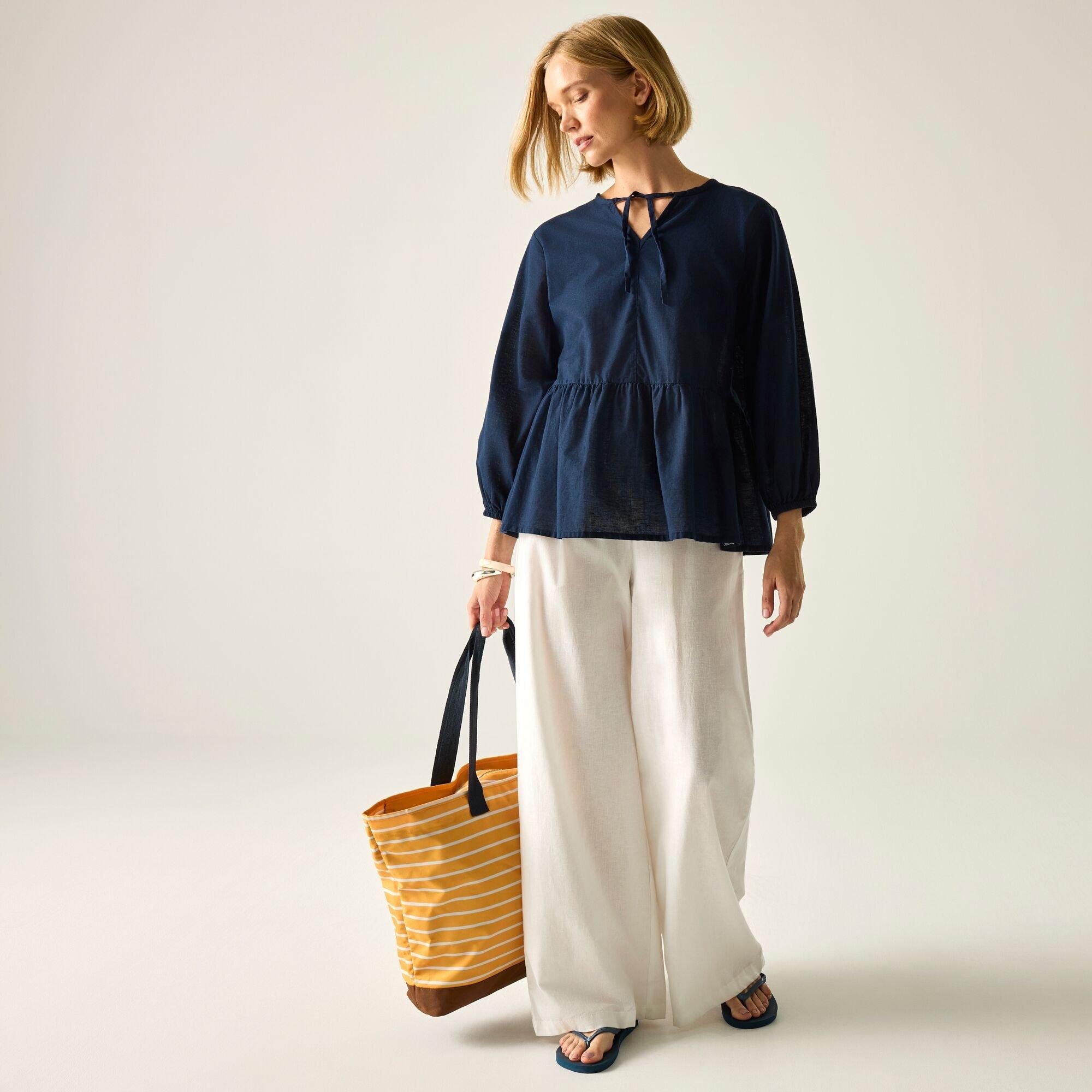 Navy - Regatta - Womens Primden Breathable Shirt - 1