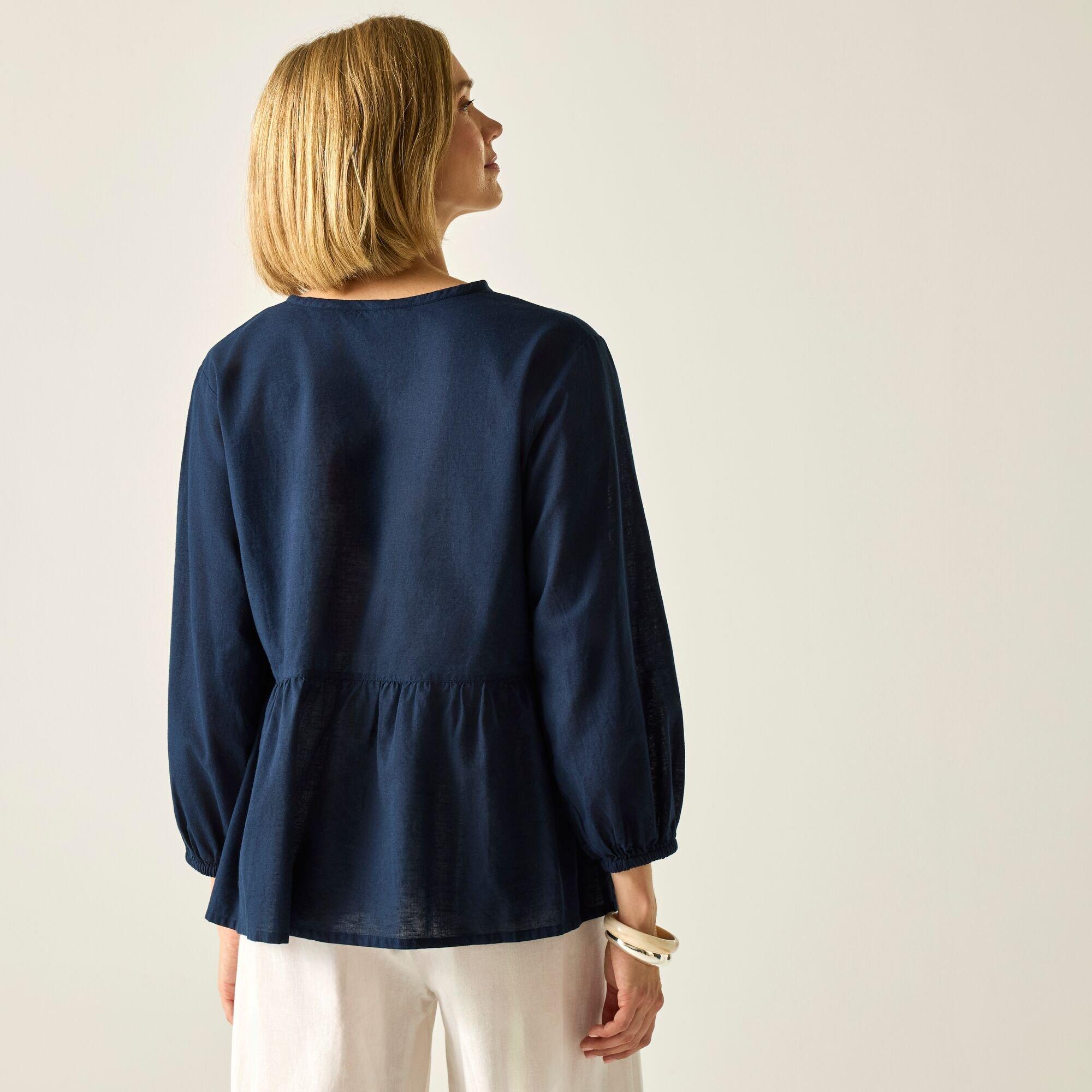 Navy - Regatta - Womens Primden Breathable Shirt - 2