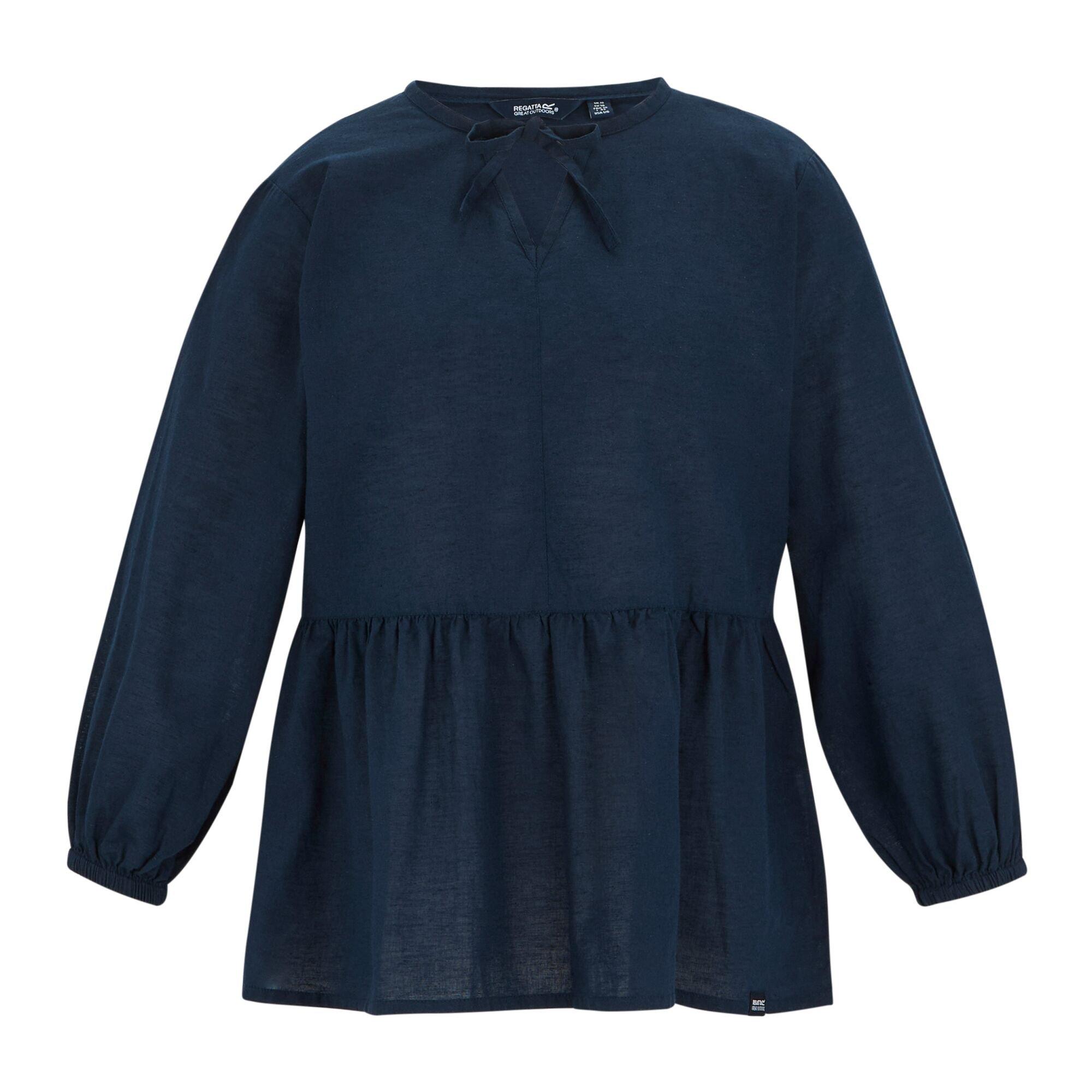Navy - Regatta - Womens Primden Breathable Shirt - 7