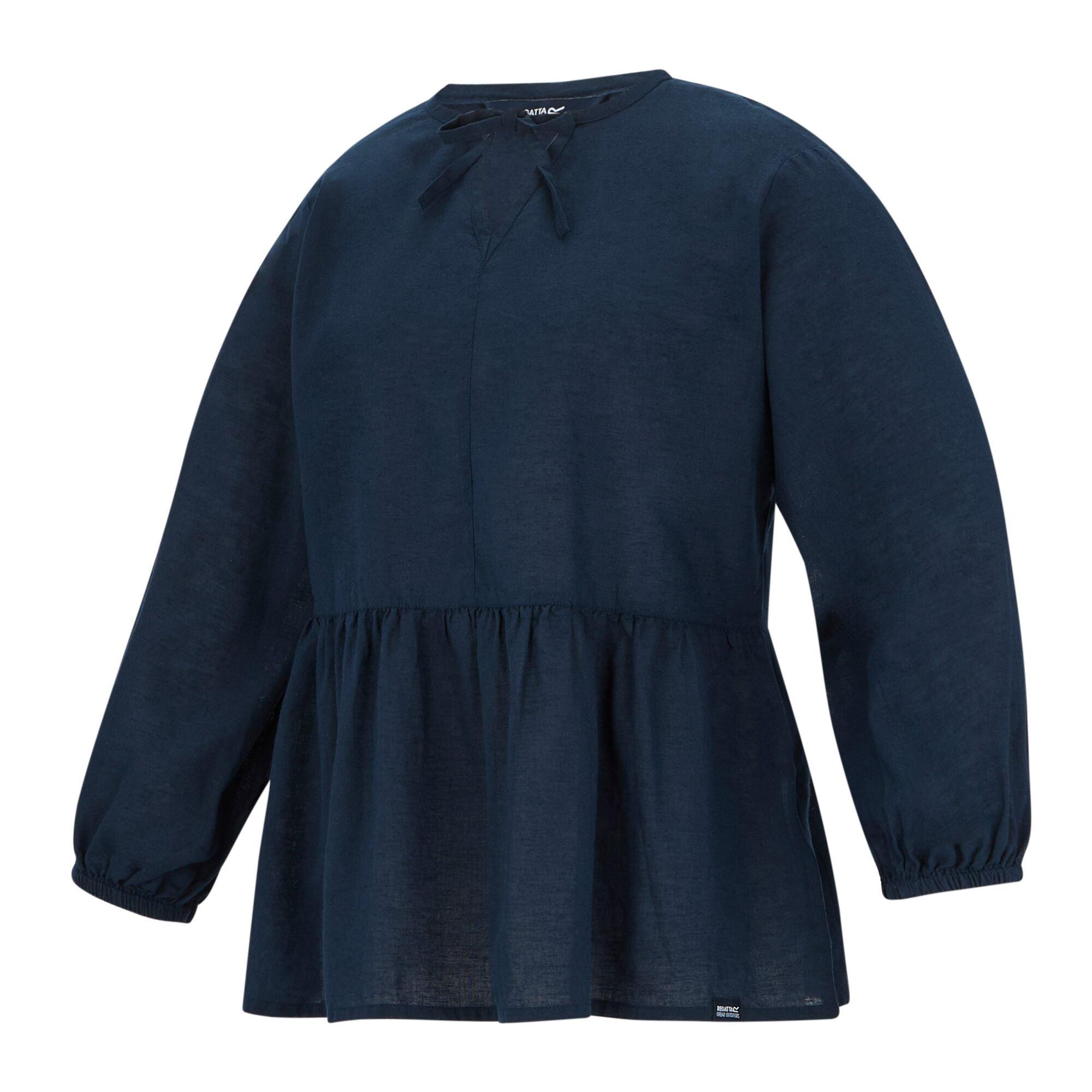 Navy - Regatta - Womens Primden Breathable Shirt - 9