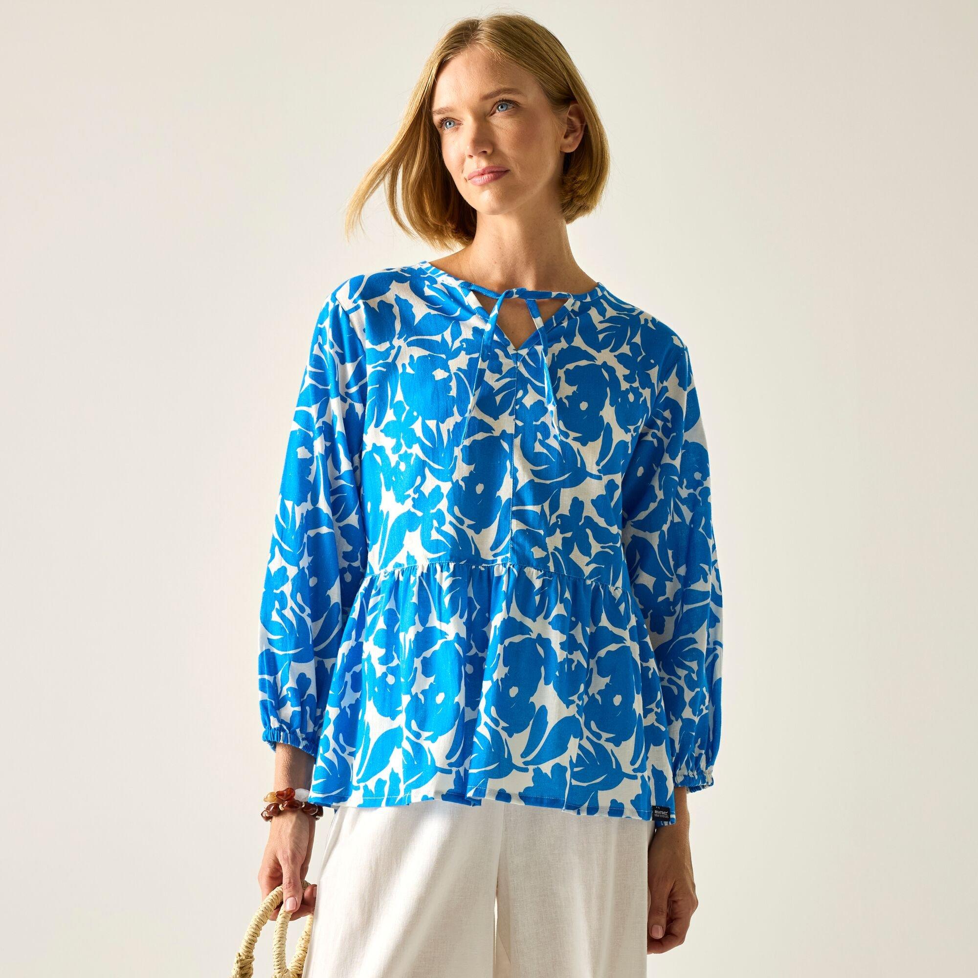 Regatta Women's Fleur Bloom Primden Breathable Shirt - 8