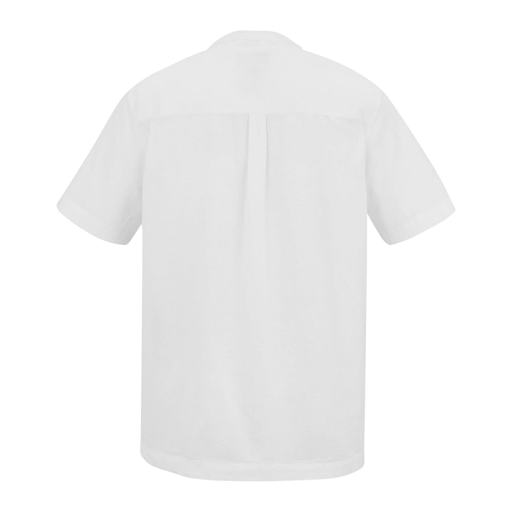 White - Regatta - Mens Lovrey Soft Linen Shirt - 2
