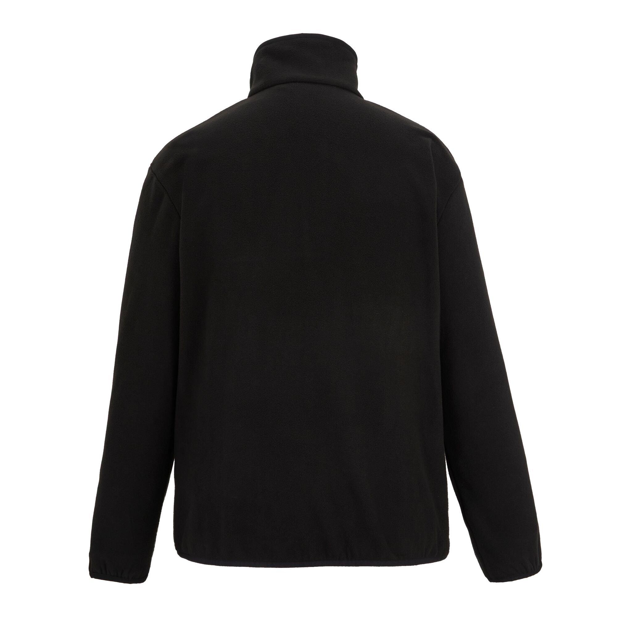 Black/Black - Regatta - Mens Frankie Half Zip Fleece - 8