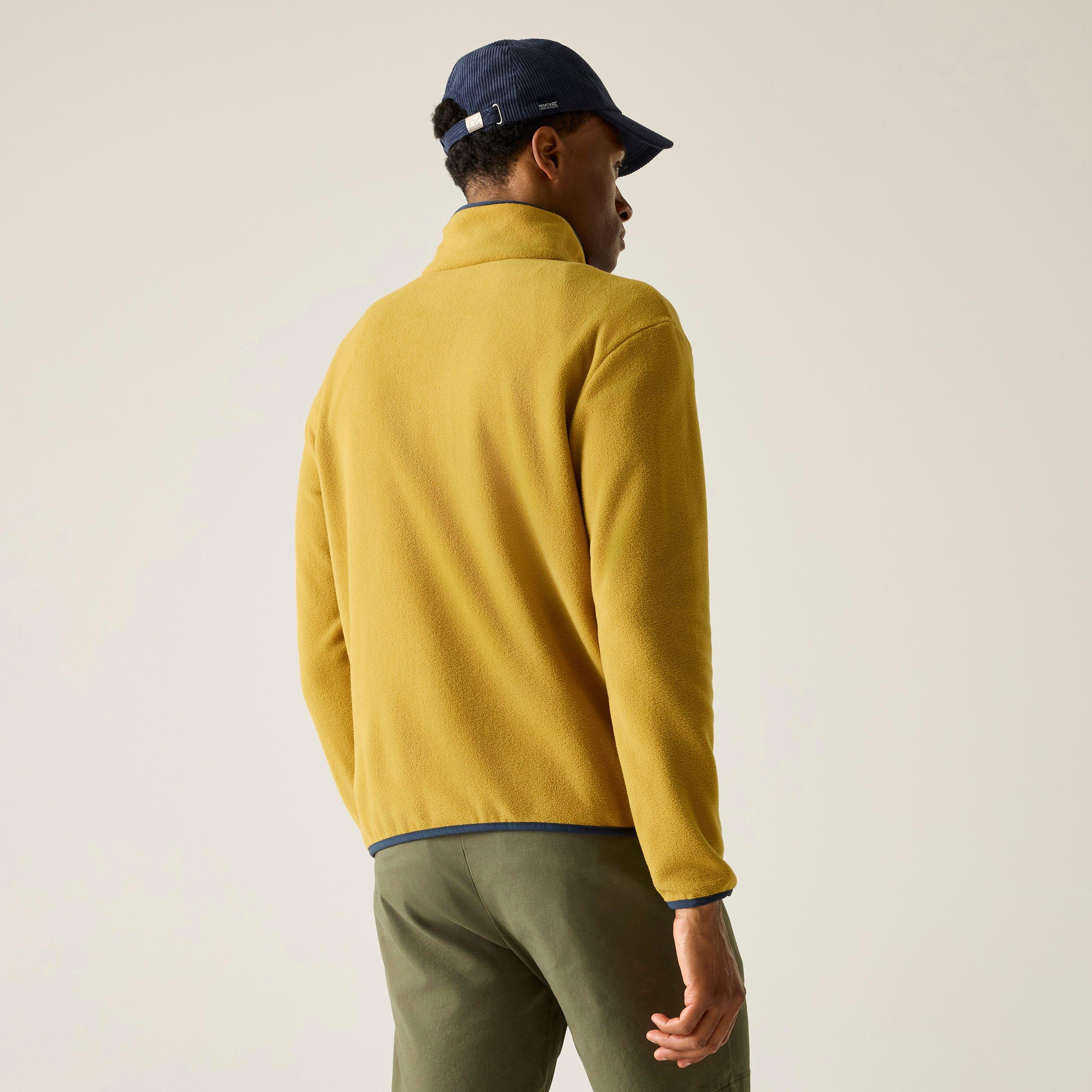 Wdbrwn/Nvy - Regatta - Mens Frankie Half Zip Fleece - 2