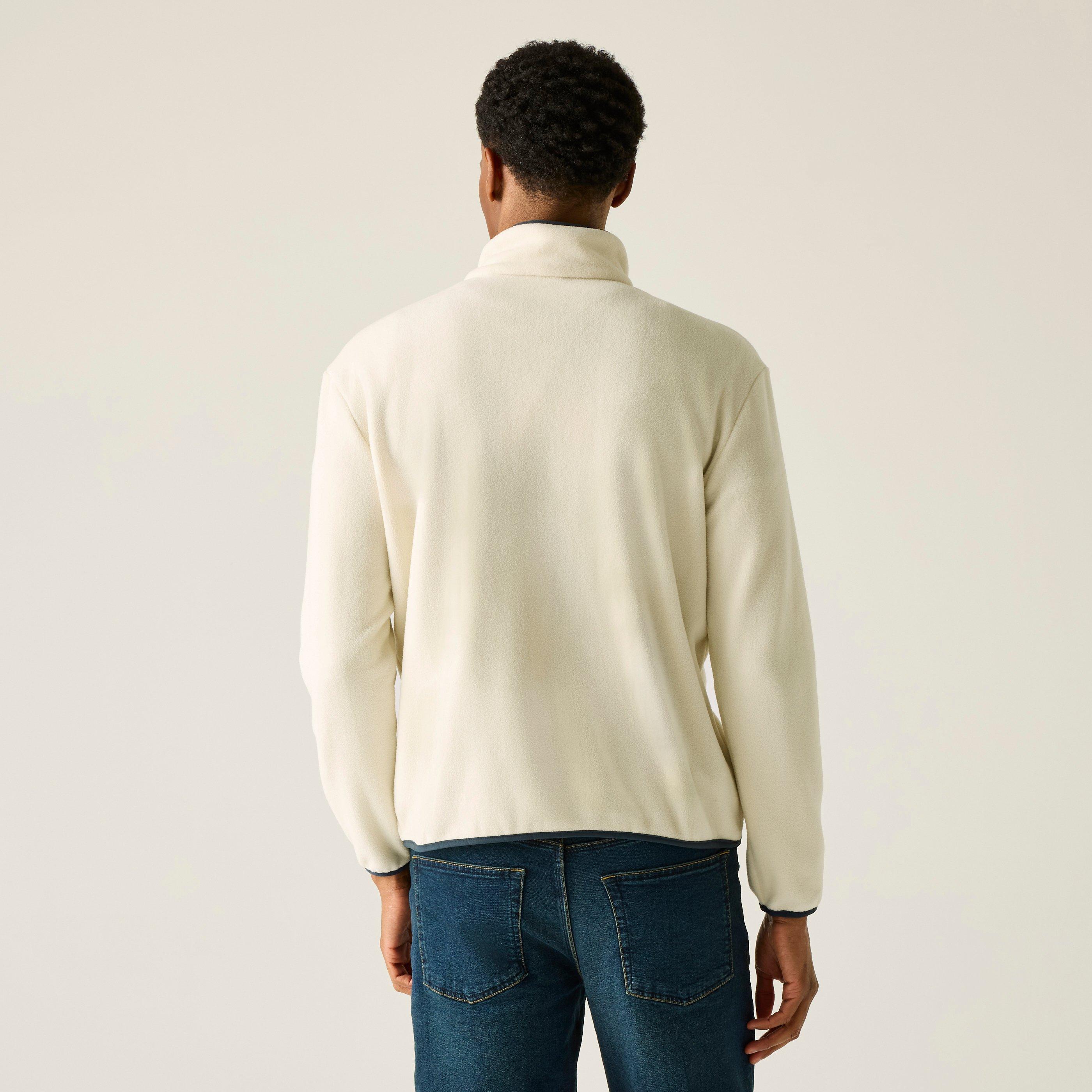 Whtstn/Nvy - Regatta - Mens Frankie Half Zip Fleece - 2