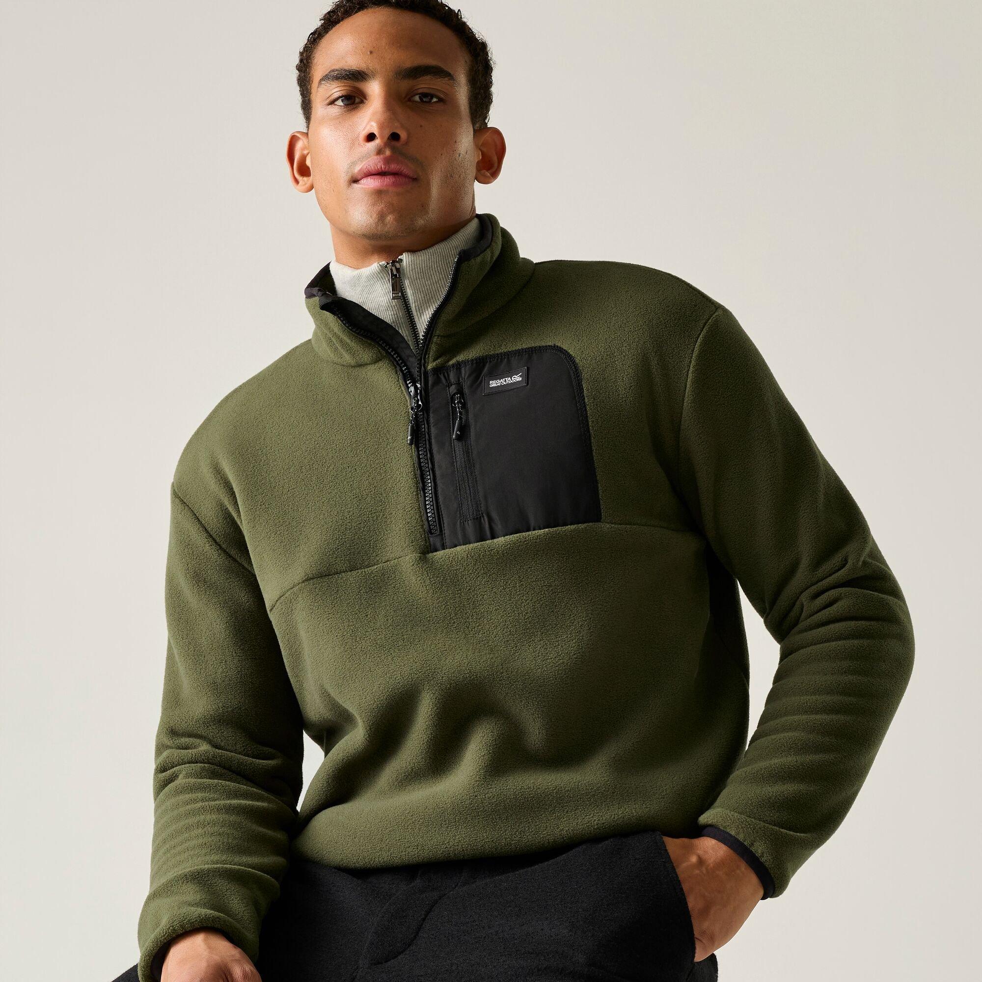 Mens Frankie Half Zip Fleece